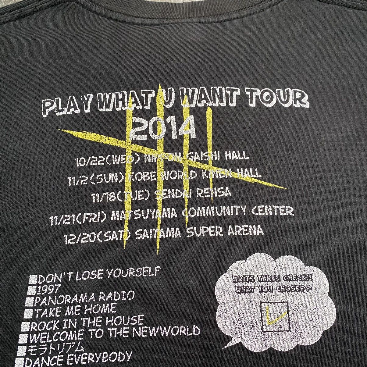 Band Tees 2014 Man With A Mission Play What You Want Tour T Shirt Size US M / EU 48-50 / 2 - 7 Thumbnail