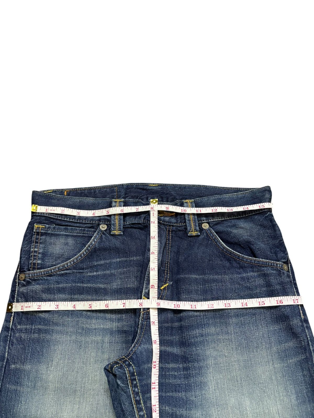 Edwin Exclusive Vintage Edwin Faded Wash Jeans Size US 30 / EU 46 - 12 Thumbnail