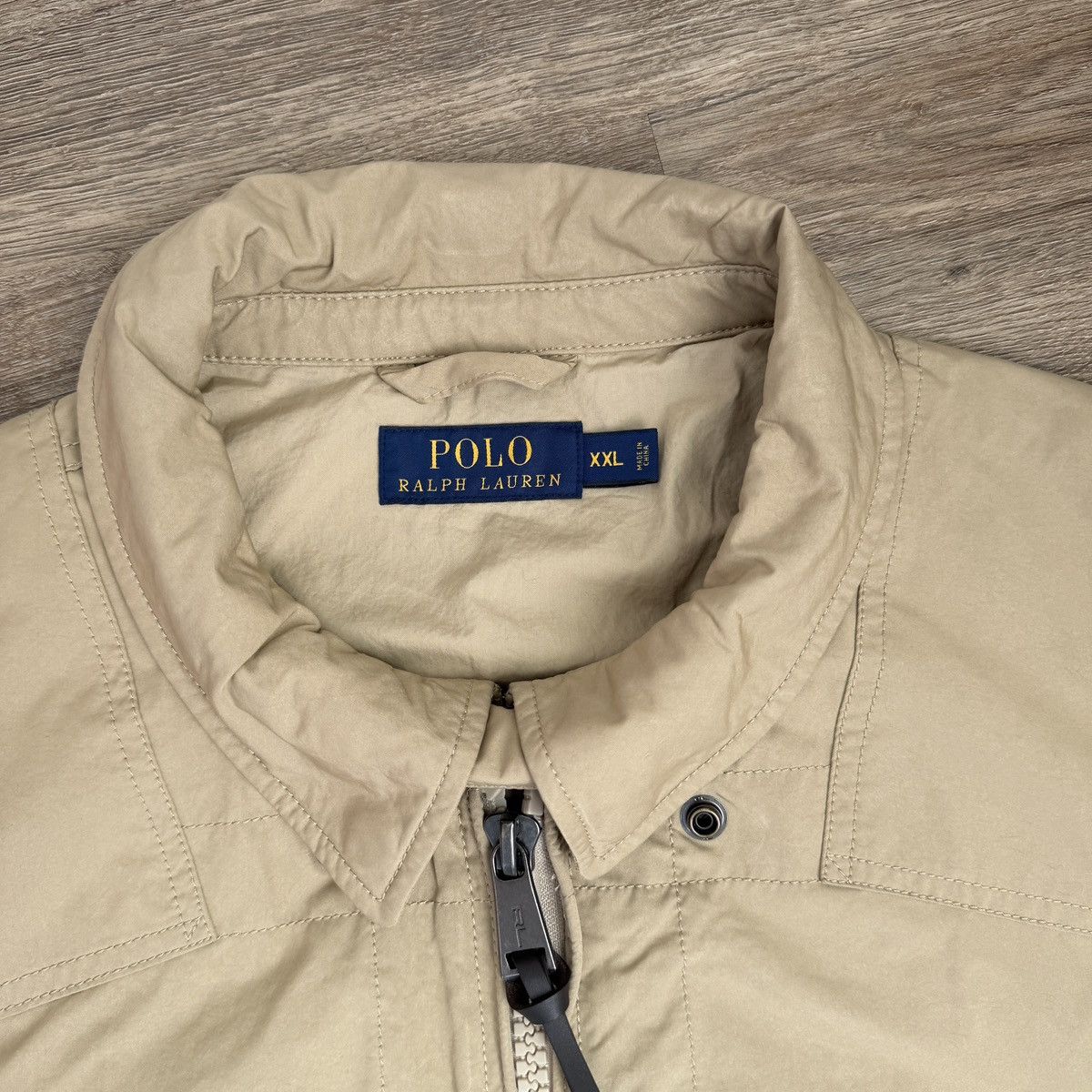 Polo Ralph Lauren POLO RALPH LAUREN WATER-REPELLENT BOMBER JACKET COAT CLASSIC Size US XXL / EU 58 / 5 - 3 Thumbnail