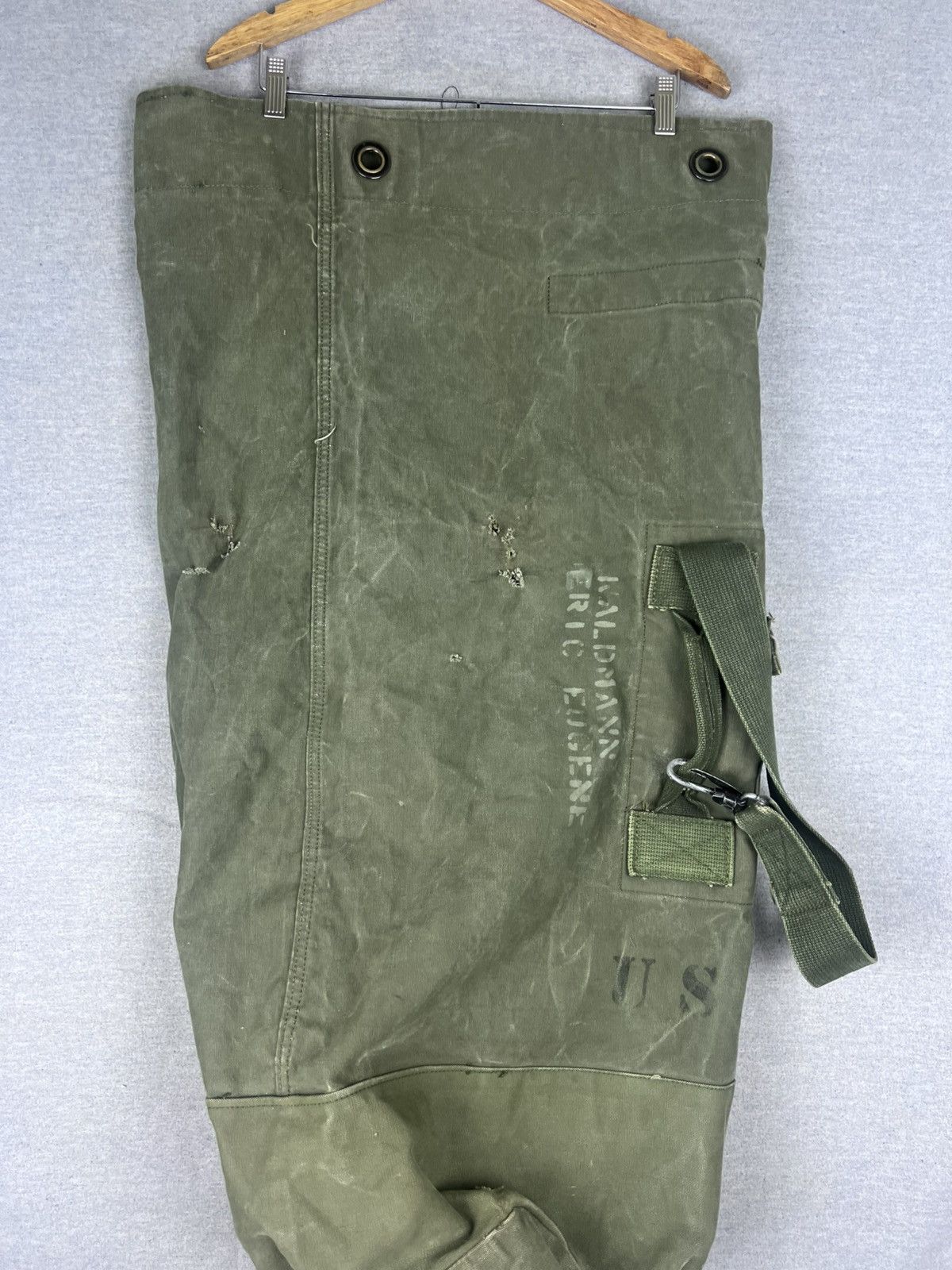 Vintage Vintage Military Duffle Bag Vietnam Korean Era Size ONE SIZE - 1 Thumbnail