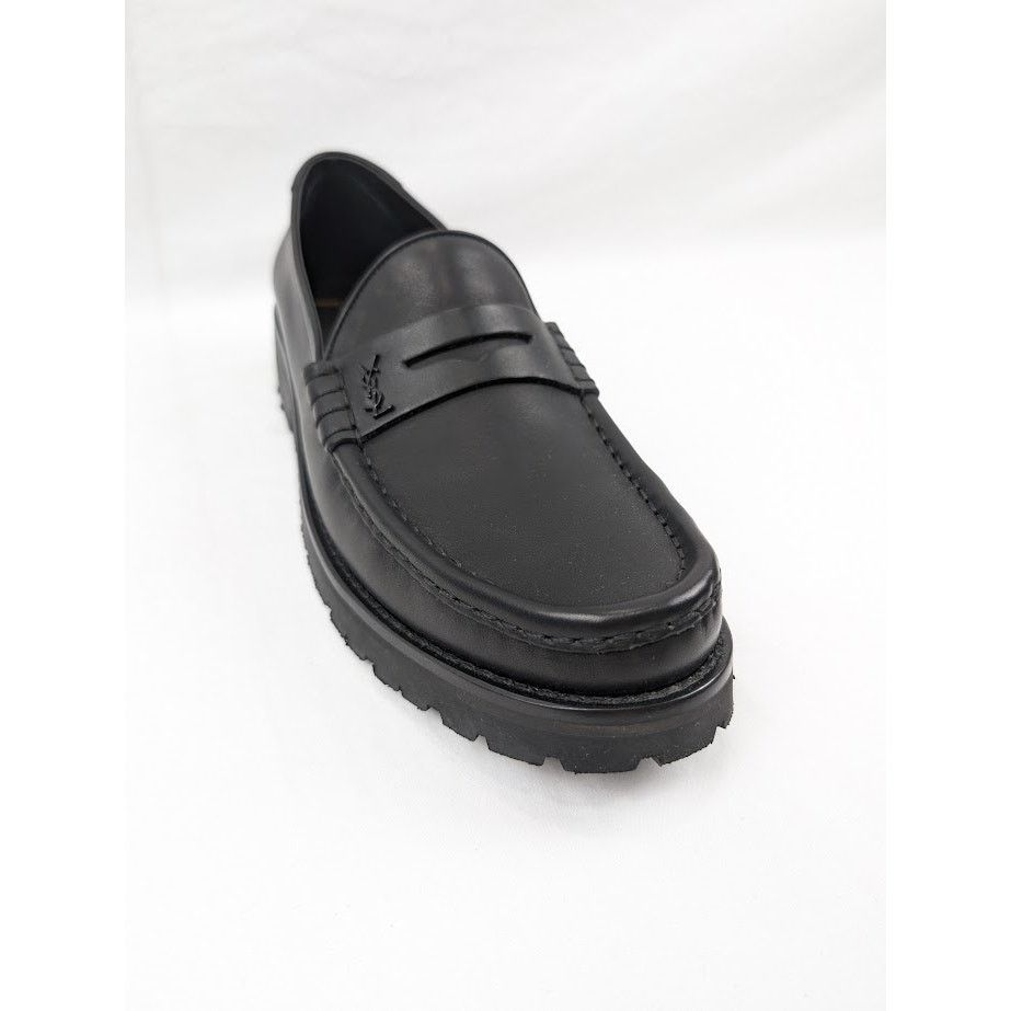 Saint Laurent Paris o1rshd1 Mag 15 Moccasin in Nero Size US 12 / EU 45 - 5 Thumbnail