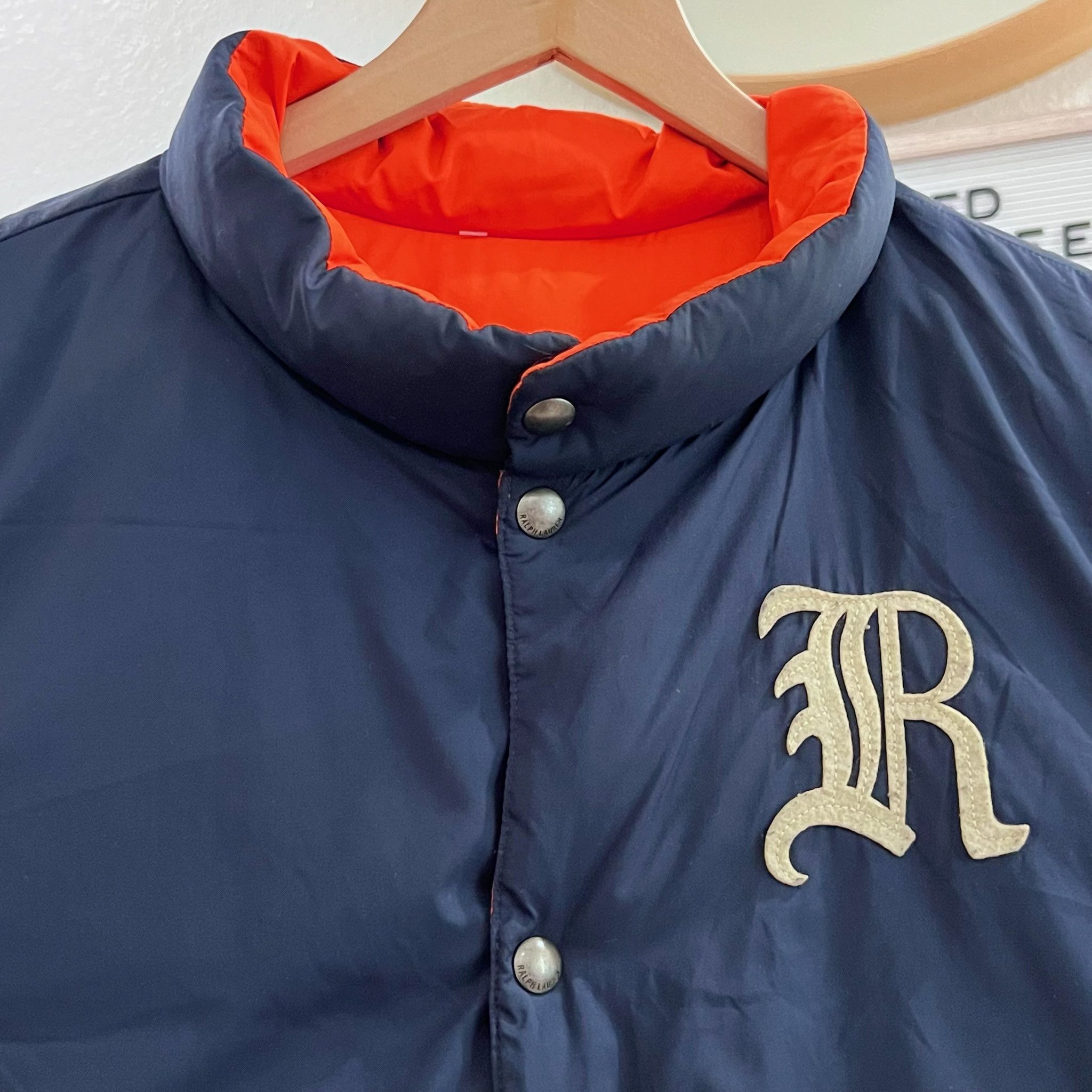 Polo Ralph Lauren Polo Ralph Lauren Reversible Quilted Down Puffer Vest Youth Size US XL / EU 56 / 4 - 3 Thumbnail