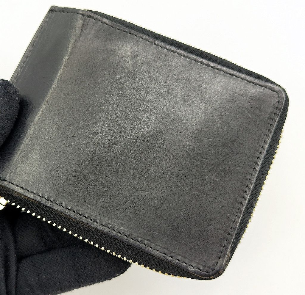 Porter PORTER full leather bifold zip around wallet Size ONE SIZE - 11 Thumbnail
