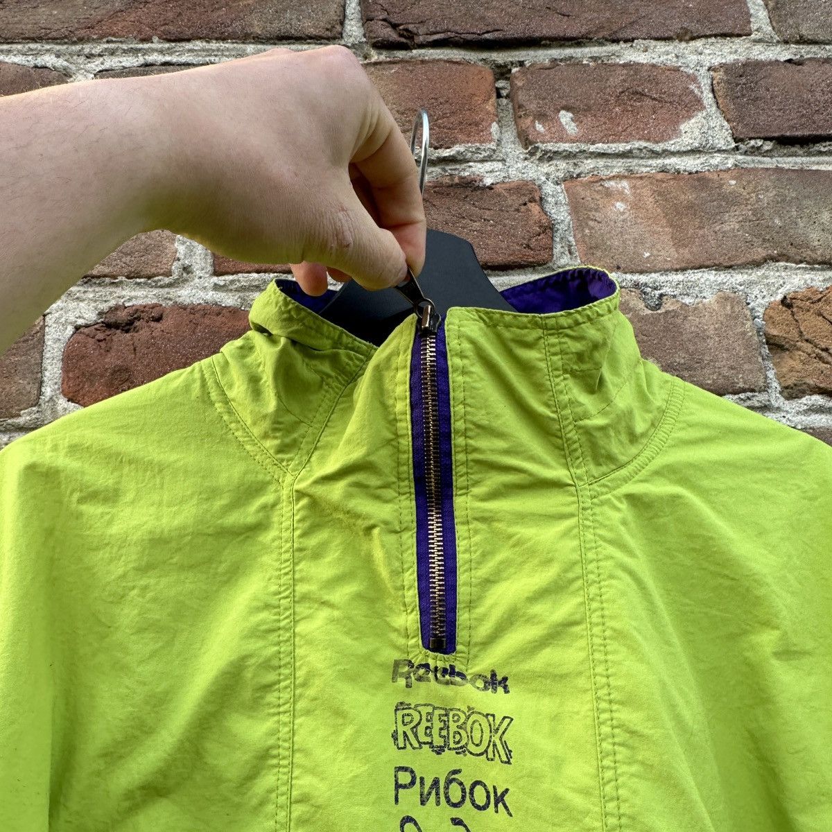 Reebok Rare Vintage 90s Reebok Tracksuit Jacket Hip Hop Nike Size US L / EU 52-54 / 3 - 5 Thumbnail