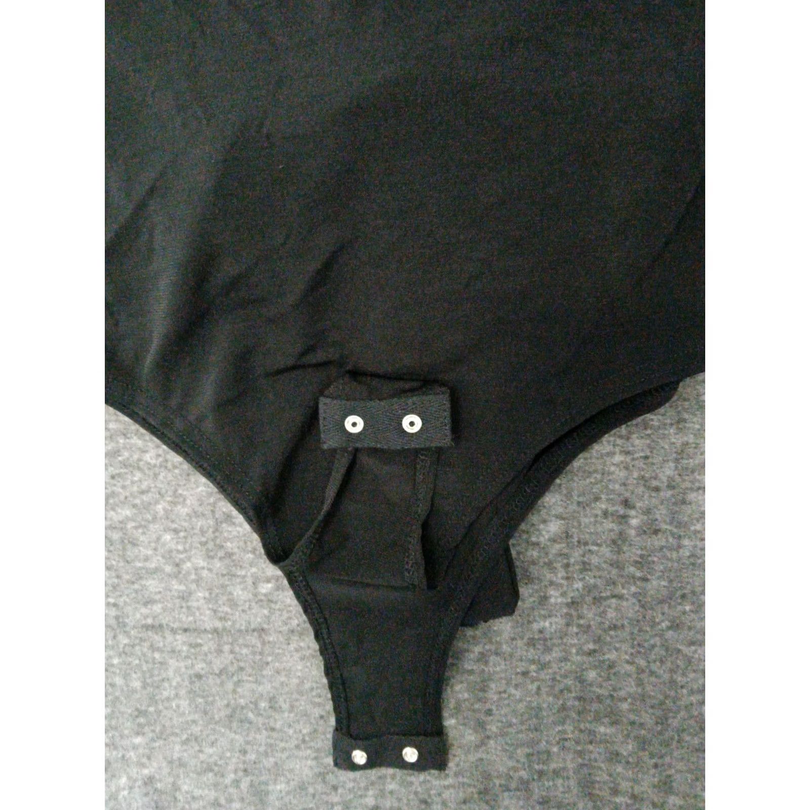 Vintage MAGIA U.S.A Shapewear One Piece Bodysuit Strapless Black M Womens Size M / US 6-8 / IT 42-44 - 6 Thumbnail