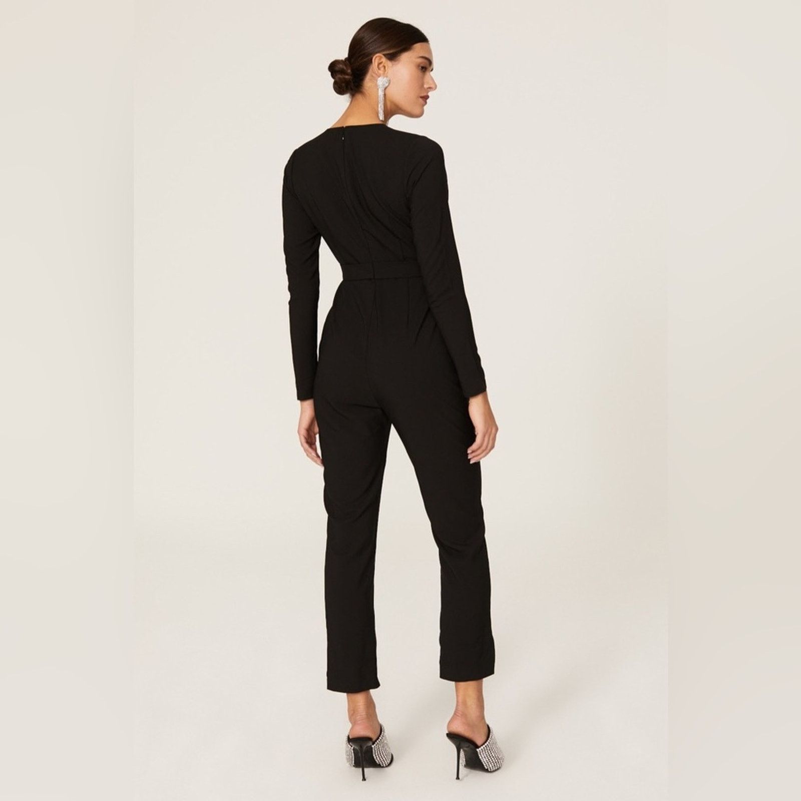 Hutch HUTCH Deep V-neck Jumpsuit Black Size 6 Size 28" / US 6 / IT 42 - 3 Thumbnail