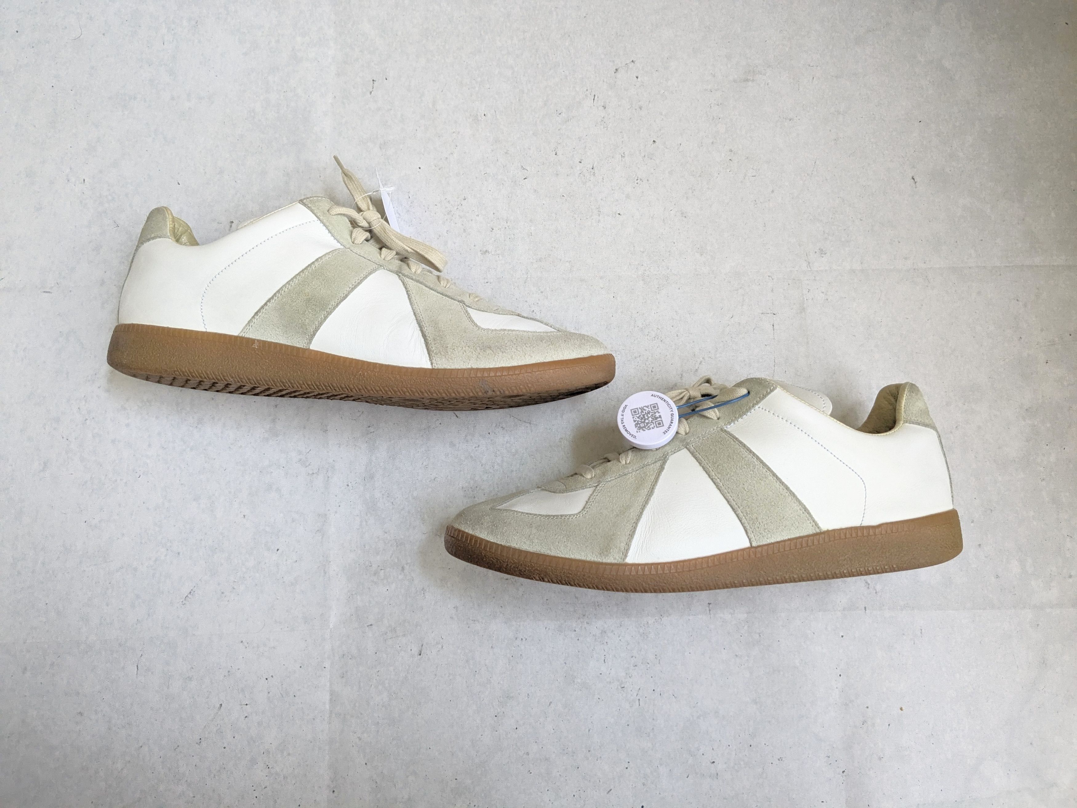 Maison Margiela Maison Margiela Future White 12 45 Leather Low