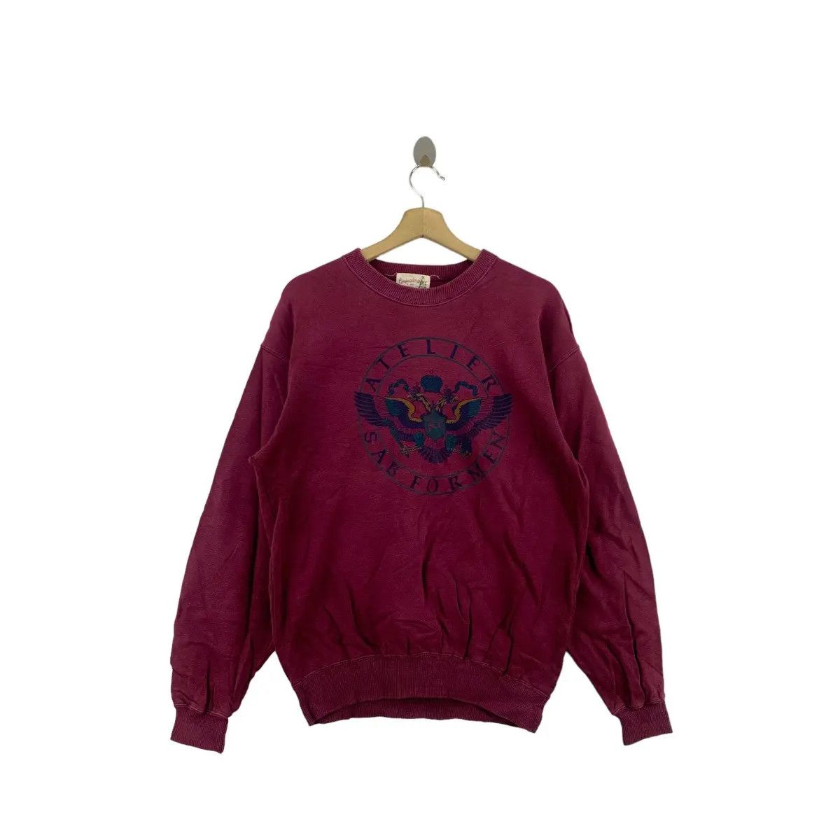 Vintage Vintage 90’ ATELIER SAB Crest Logo Eagle Made In Japan Size US L / EU 52-54 / 3 - 1 Thumbnail