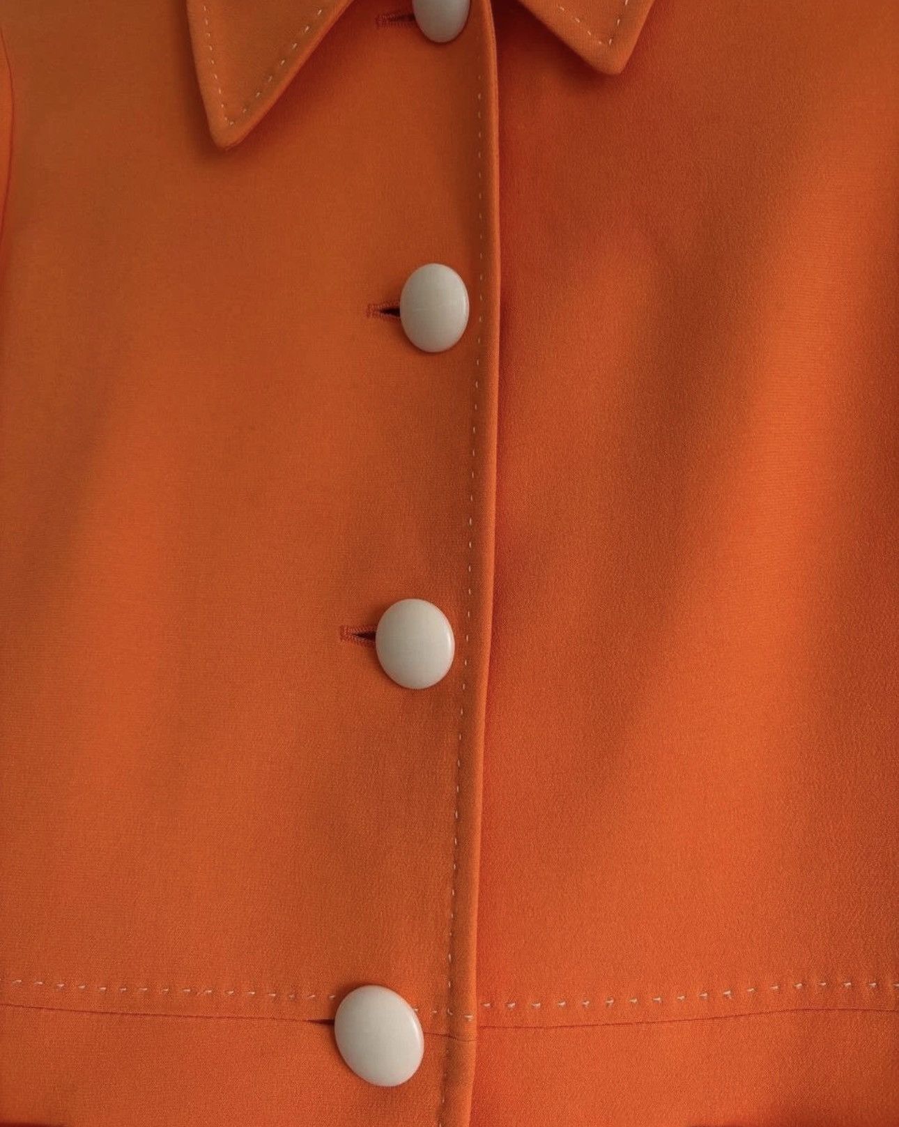 Moschino Moschino Couture Women's blazer orange vintage Made in Italy Size M / US 6-8 / IT 42-44 - 5 Thumbnail