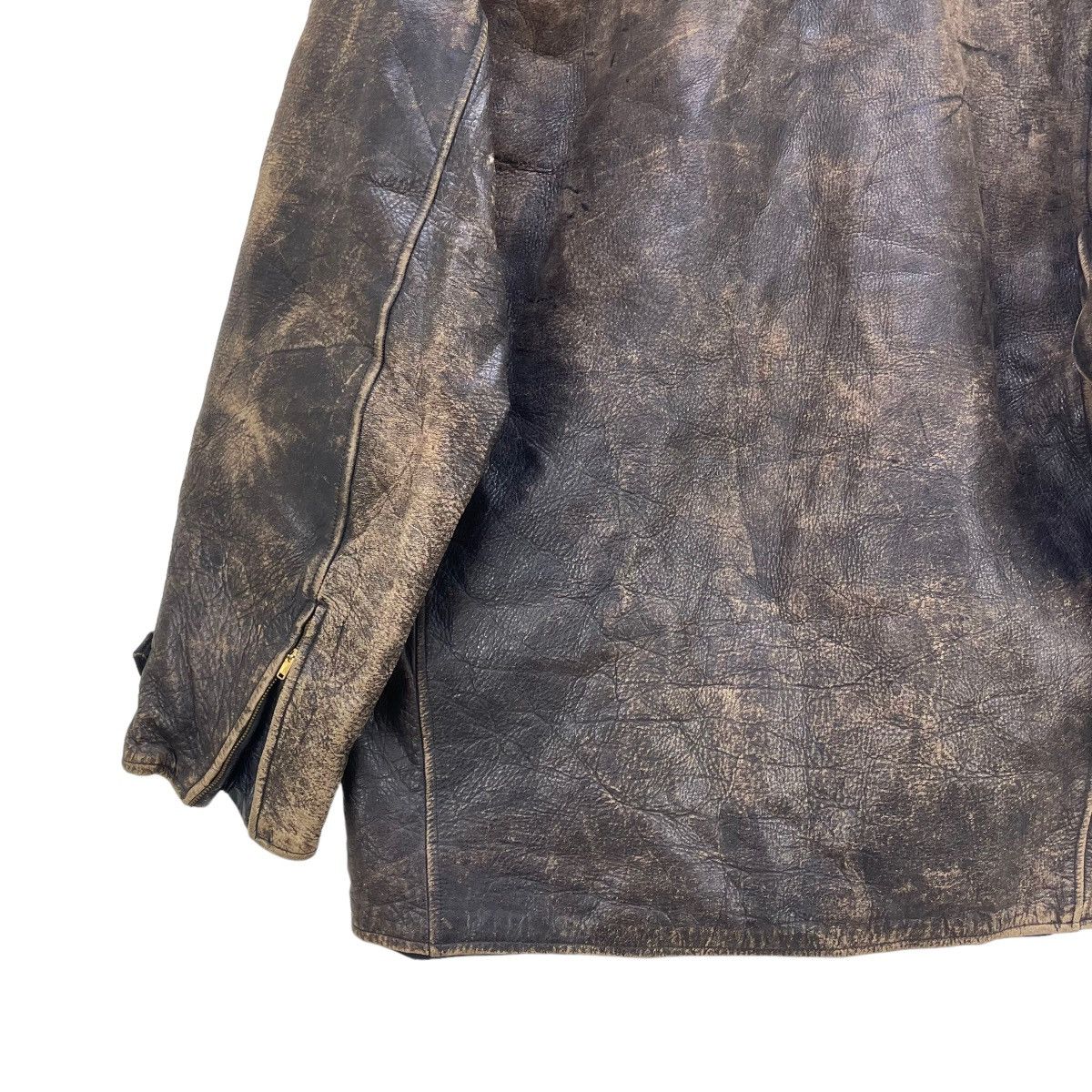 Japanese Brand Japanese Brand Cow Hide Leather Jacket Size US M / EU 48-50 / 2 - 8 Thumbnail