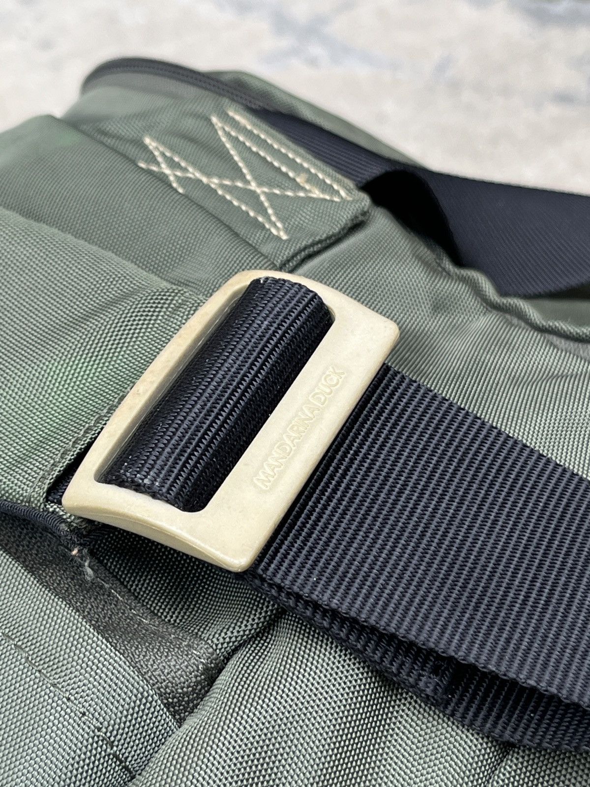 Japanese Brand 🔥MILITARY-TRAVEL BAG-MANDARINA DUCK🔥 Size ONE SIZE - 3 Thumbnail