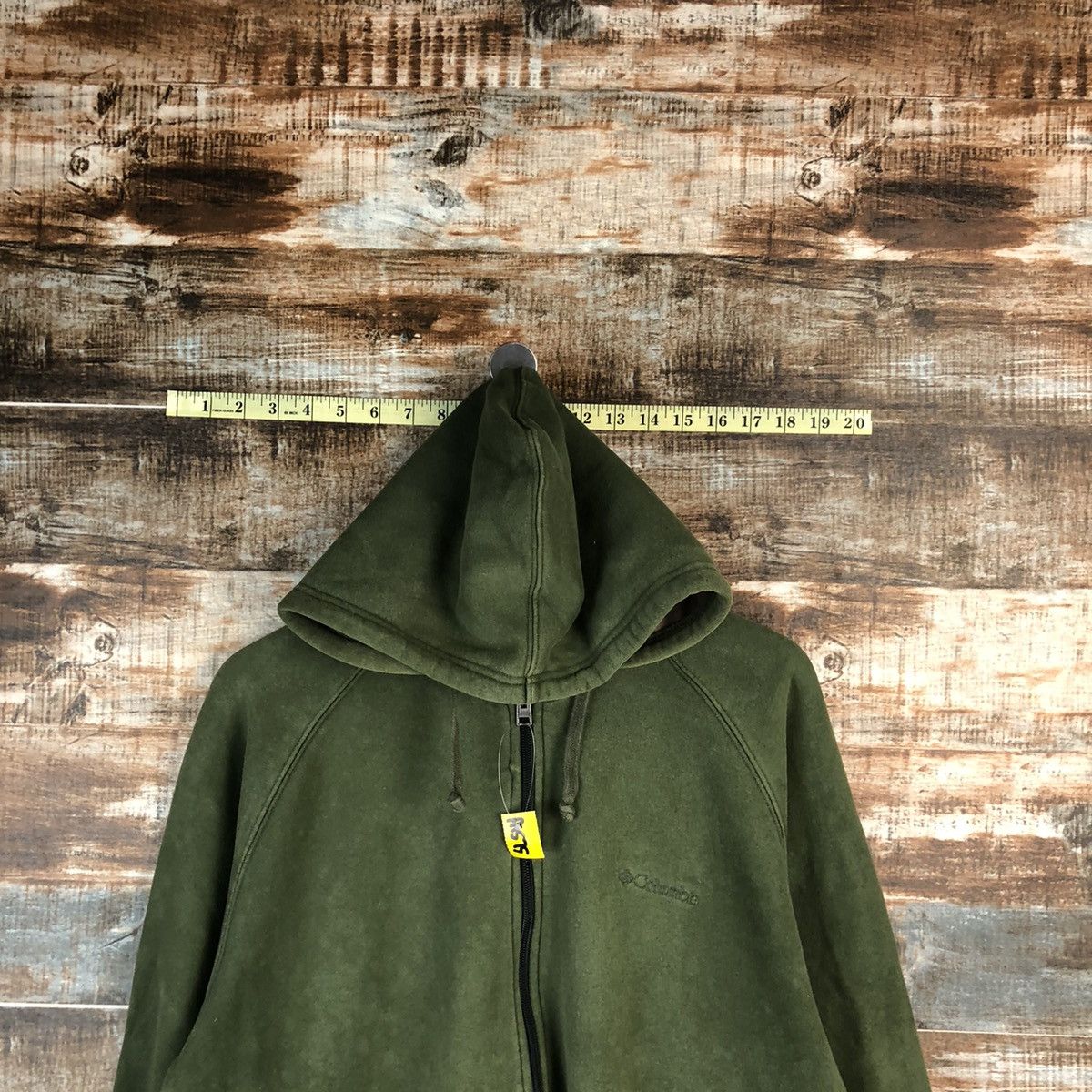 Columbia Columbia Green faded plain sweater Hoodie #A1575 Size US M / EU 48-50 / 2 - 4 Thumbnail