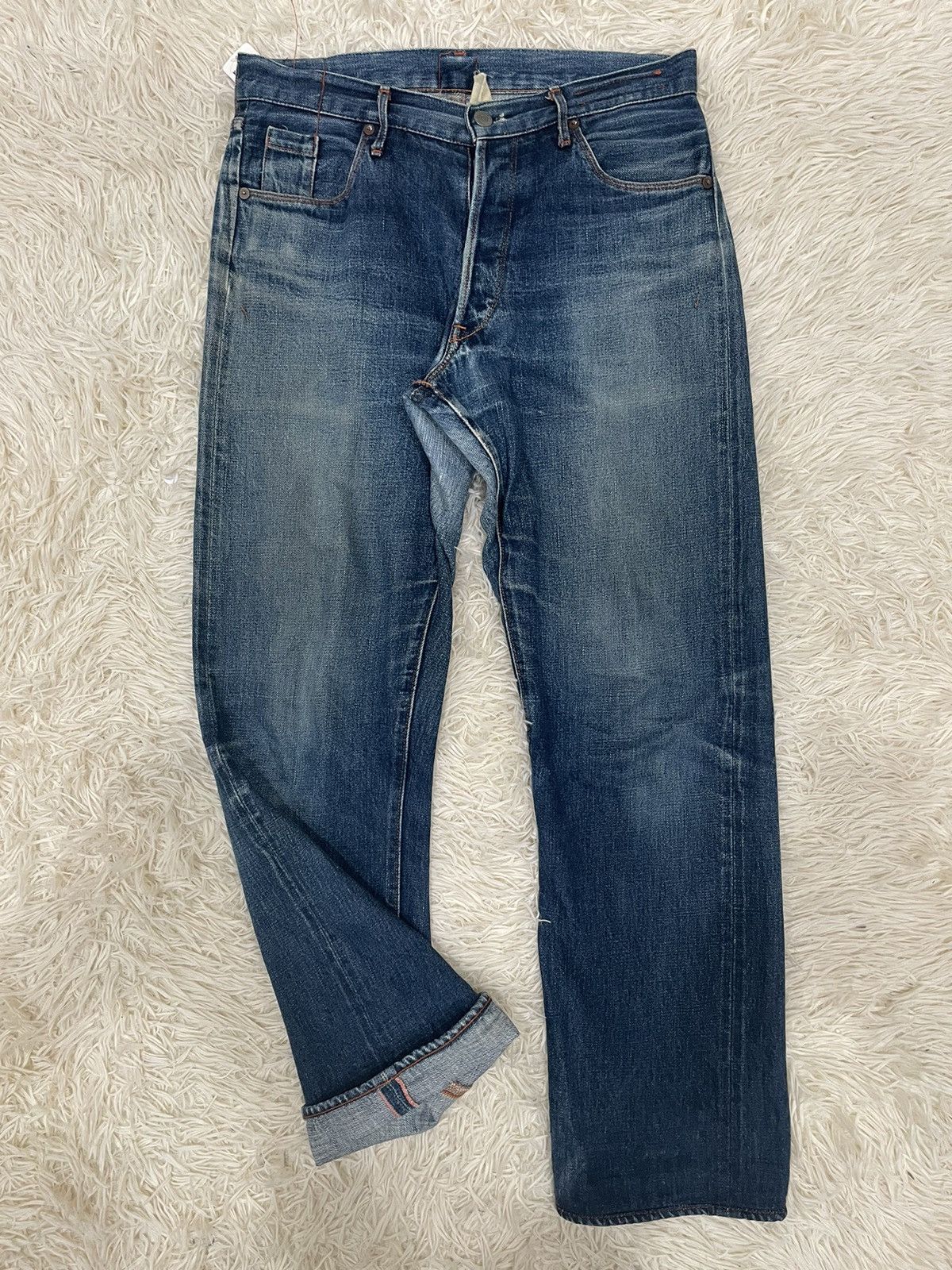 KATO Buy Now‼️Distressed Kato Selvedge Denim (KUR-01) Size US 30 / EU 46 - 4 Thumbnail