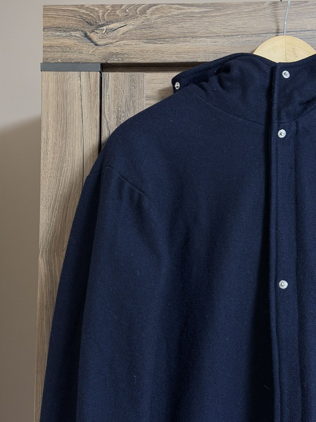 Our Legacy Our Legacy wool navy jacket sherpa L Parka Size US L / EU 52-54 / 3 - 2 Thumbnail