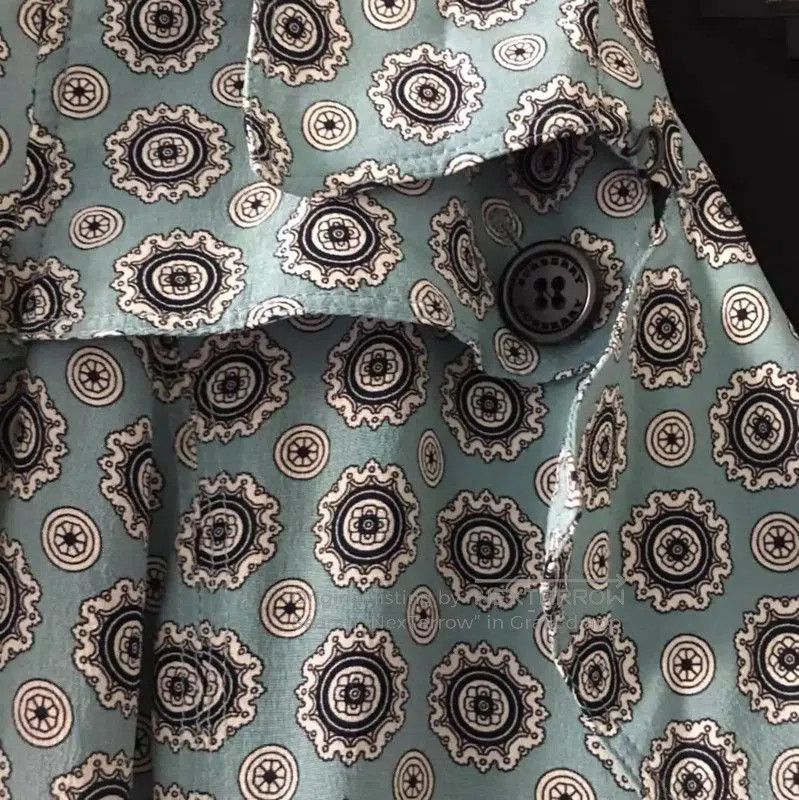 Burberry Burberry Multicolor Silk Print Dress. Size XS / US 0-2 / IT 36-38 - 5 Thumbnail
