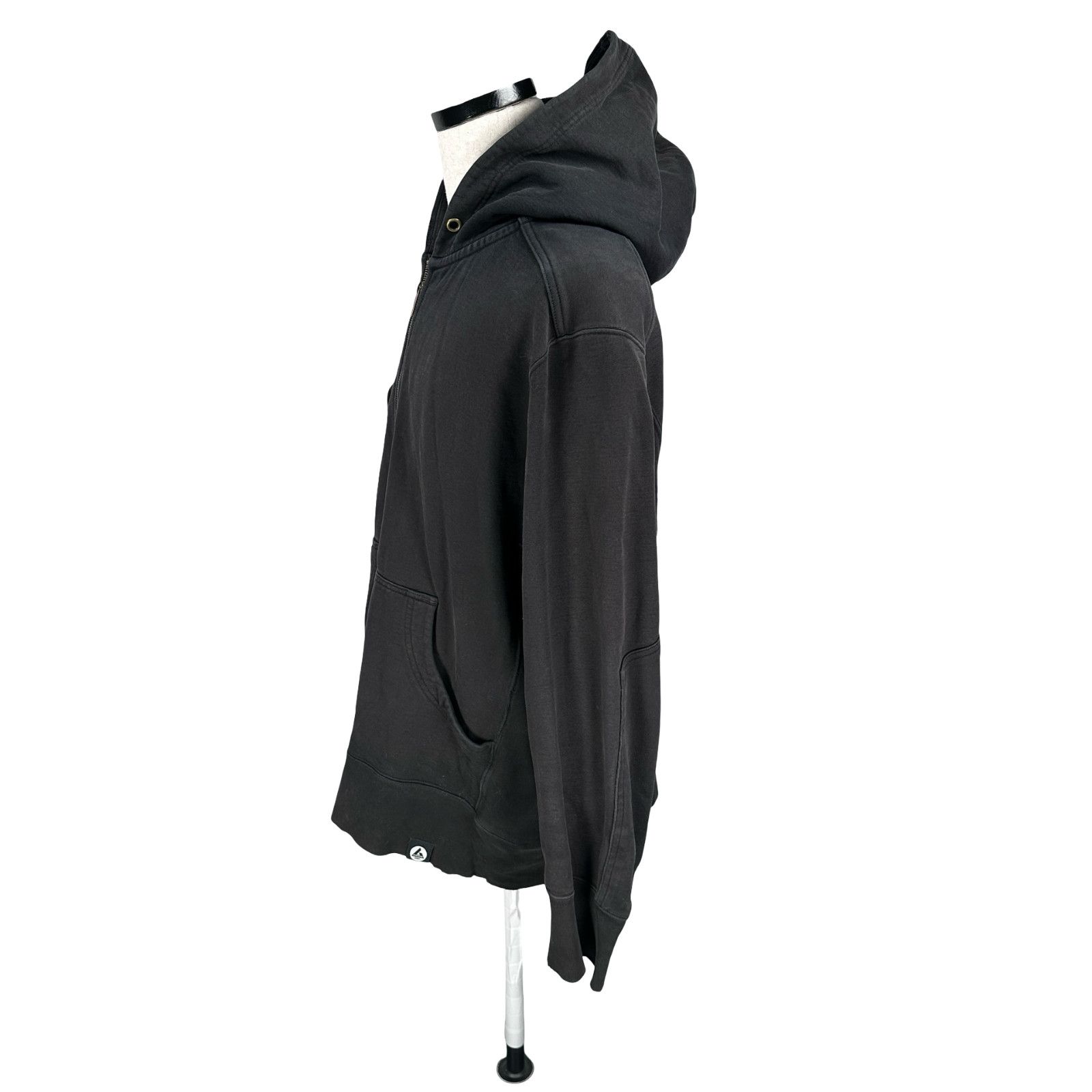 American Giant American Giant Hoodie Jacket Men’s 2XL Black Zip Distressed Size US XXL / EU 58 / 5 - 2 Thumbnail
