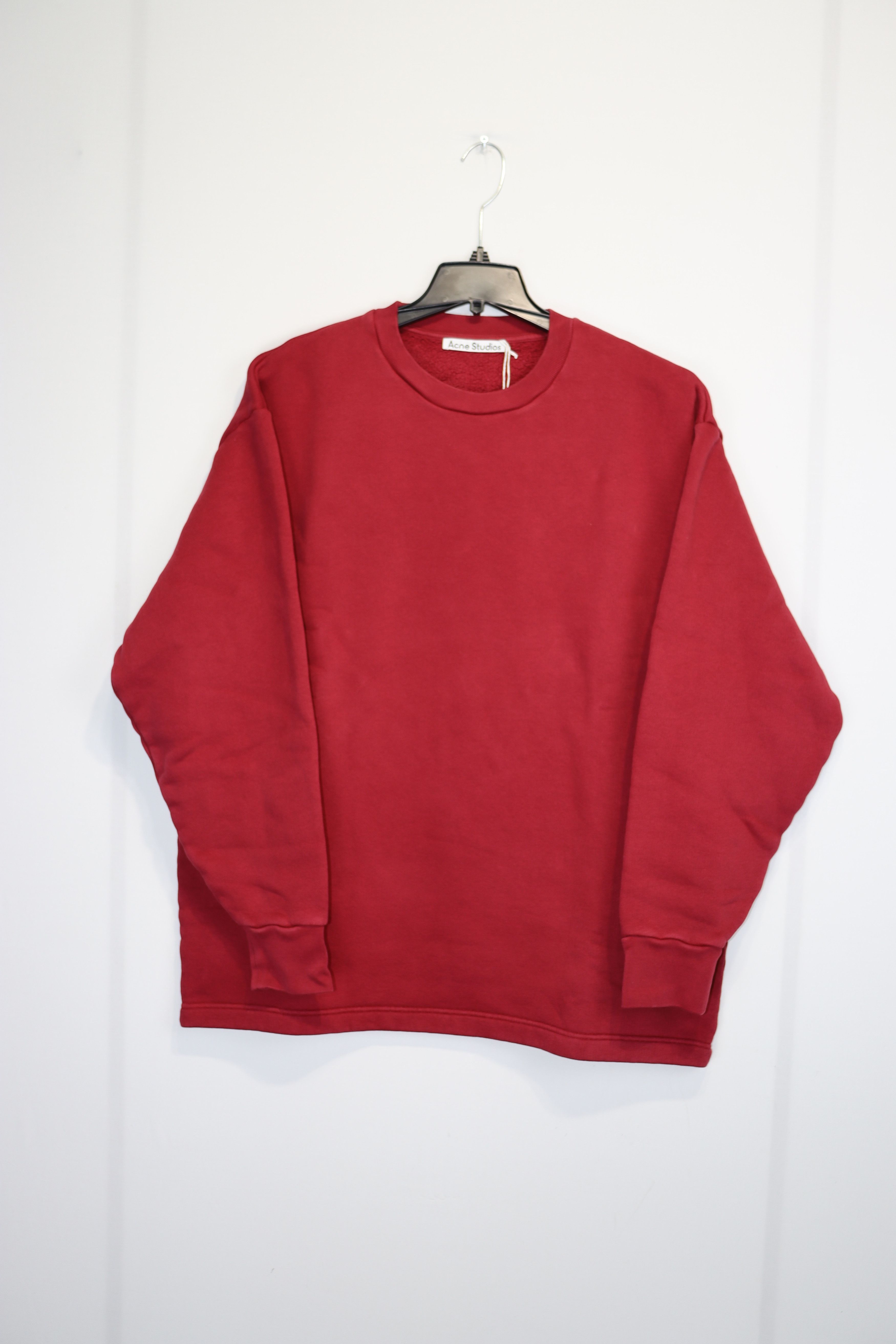 Acne Studios o1rshd1 FN-MN-Swea000241 Sweatshirt in Burgundy Size US M / EU 48-50 / 2 - 4 Thumbnail