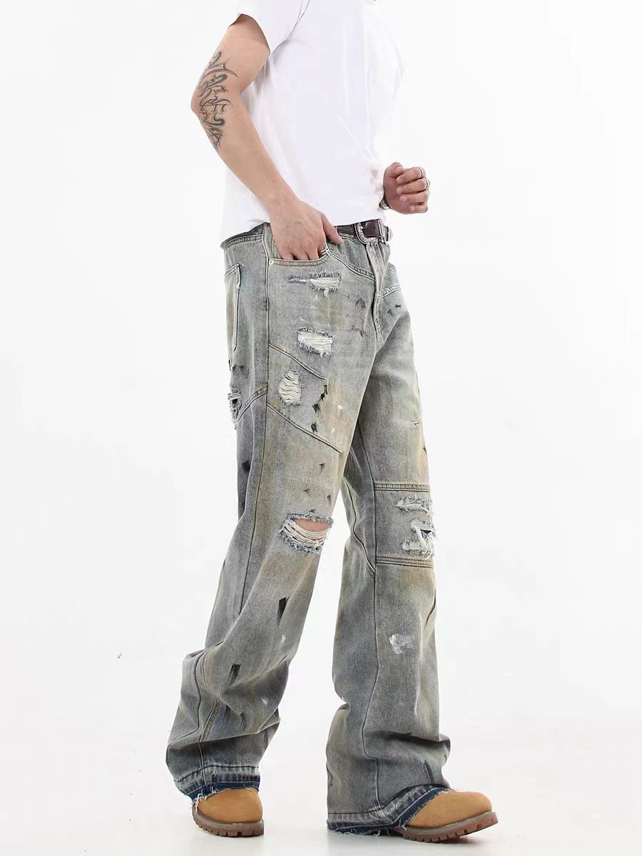 Japanese Brand × Vintage Vintage High Street Hip Hop Loose Jeans Size US 30 / EU 46 - 3 Thumbnail