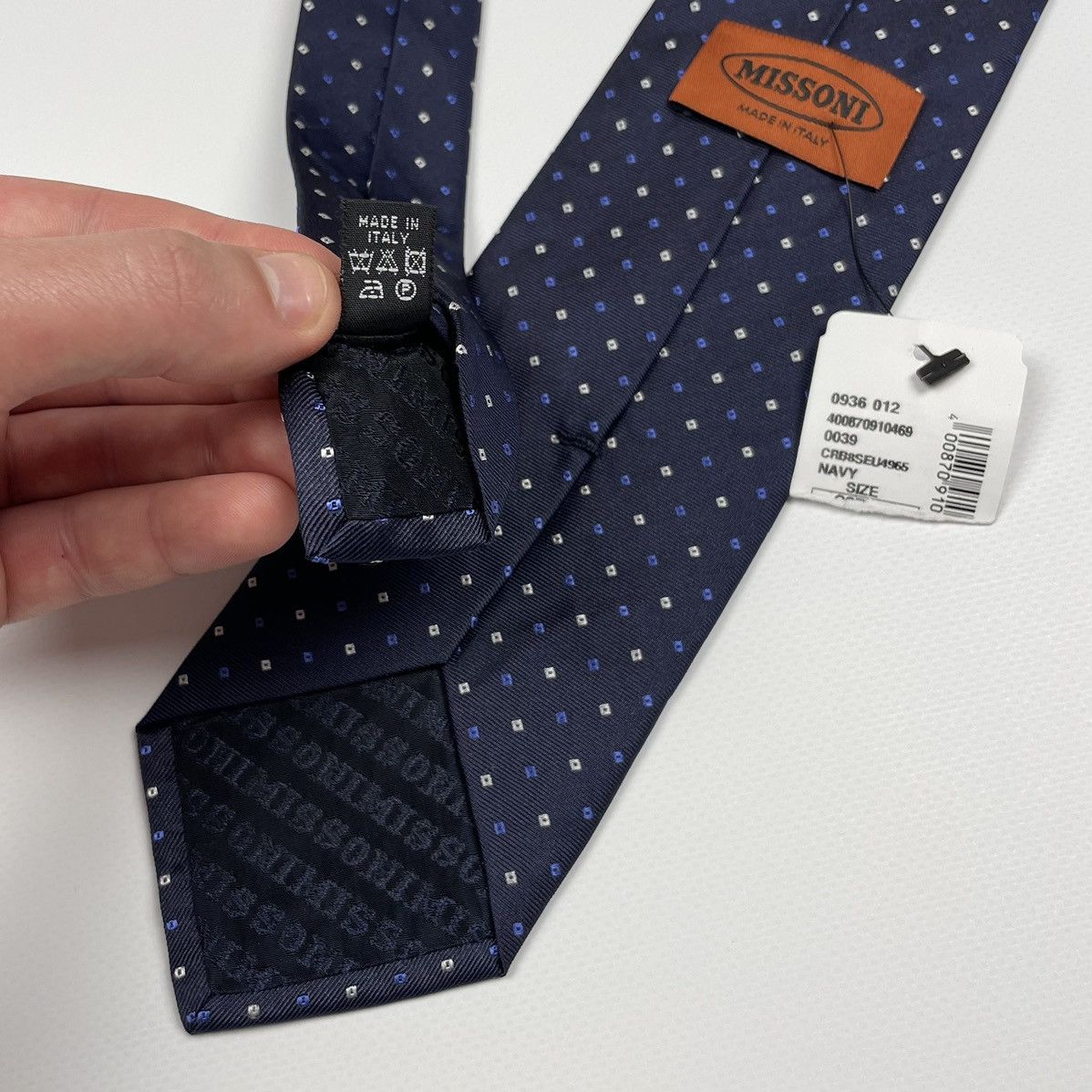 Missoni Missoni 100% silk Tie made in Italy Size ONE SIZE - 7 Thumbnail