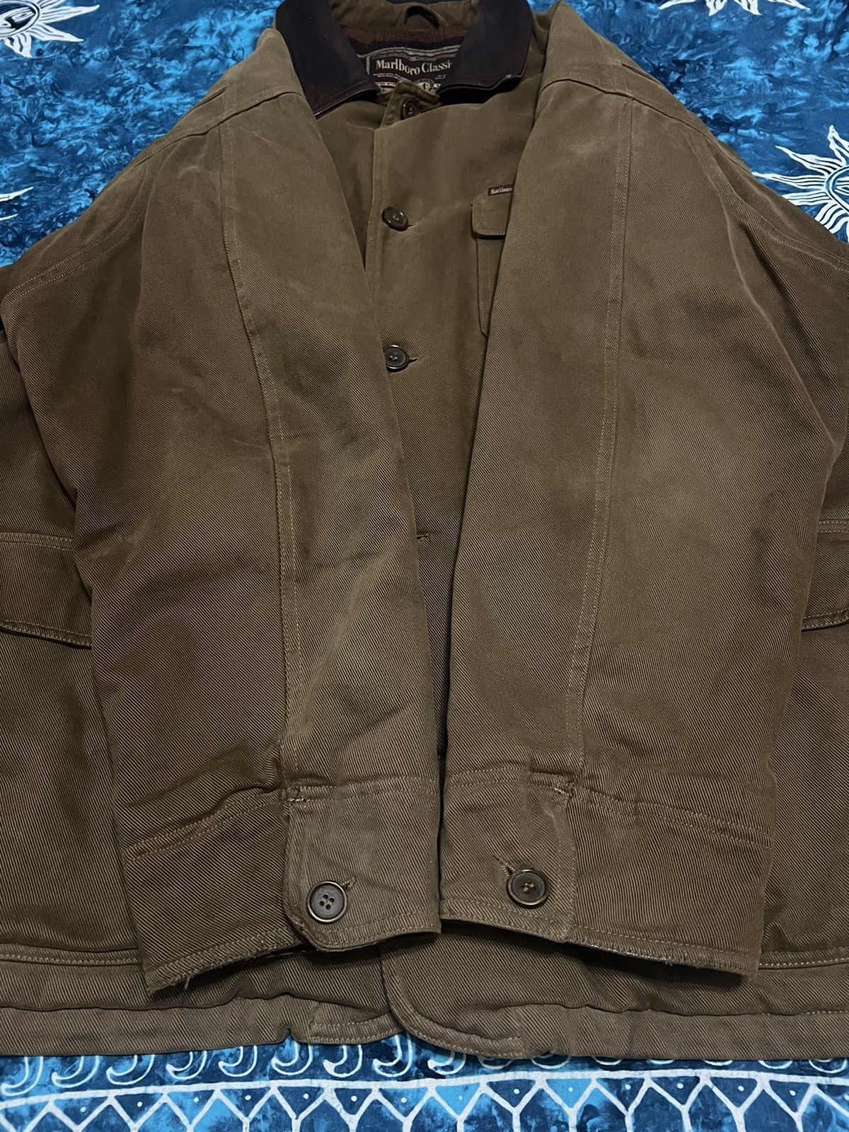 Marlboro Marlboro Classics Vintage 90's Blanket Lined Coat Size US XL / EU 56 / 4 - 16 Thumbnail