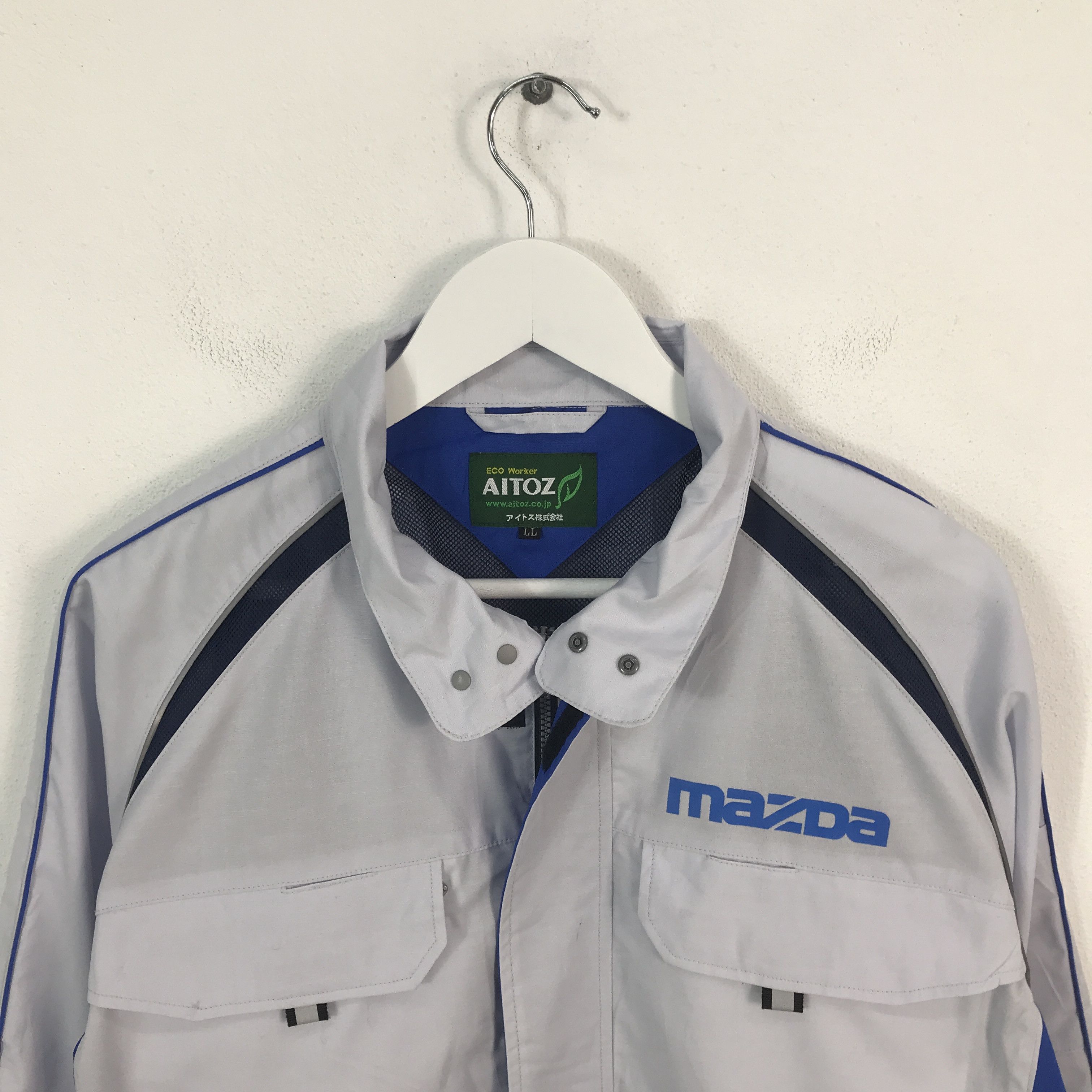 Japanese Brand Rare Racing mazda work uniform japan custom jacket Size US L / EU 52-54 / 3 - 2 Thumbnail
