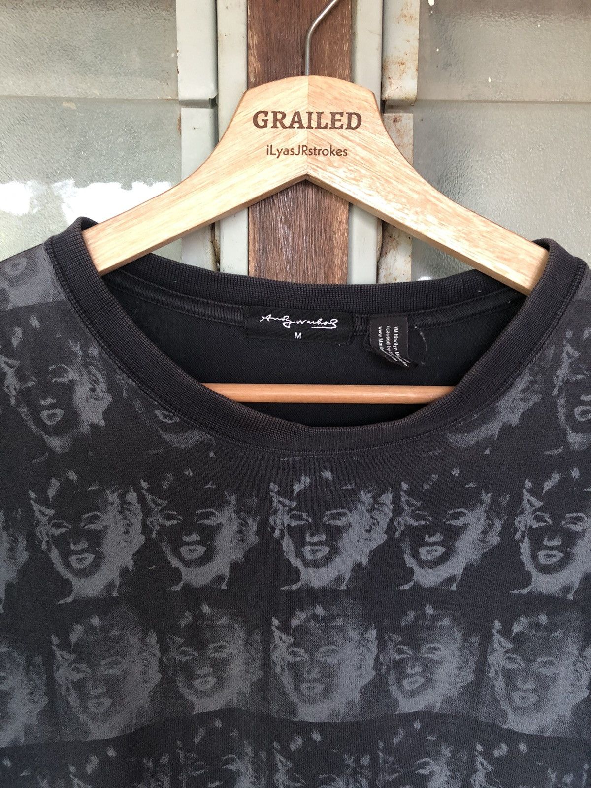 Andy Warhol Vintage Marilyn Monroe Overprint Andy Warhol Shirt Tee Size US M / EU 48-50 / 2 - 4 Thumbnail