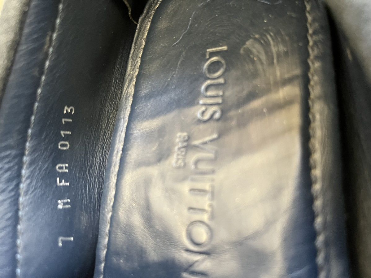 Louis Vuitton Louis Vuitton montcarlo blue suede loafers Size US 8 / EU 41 - 13 Thumbnail