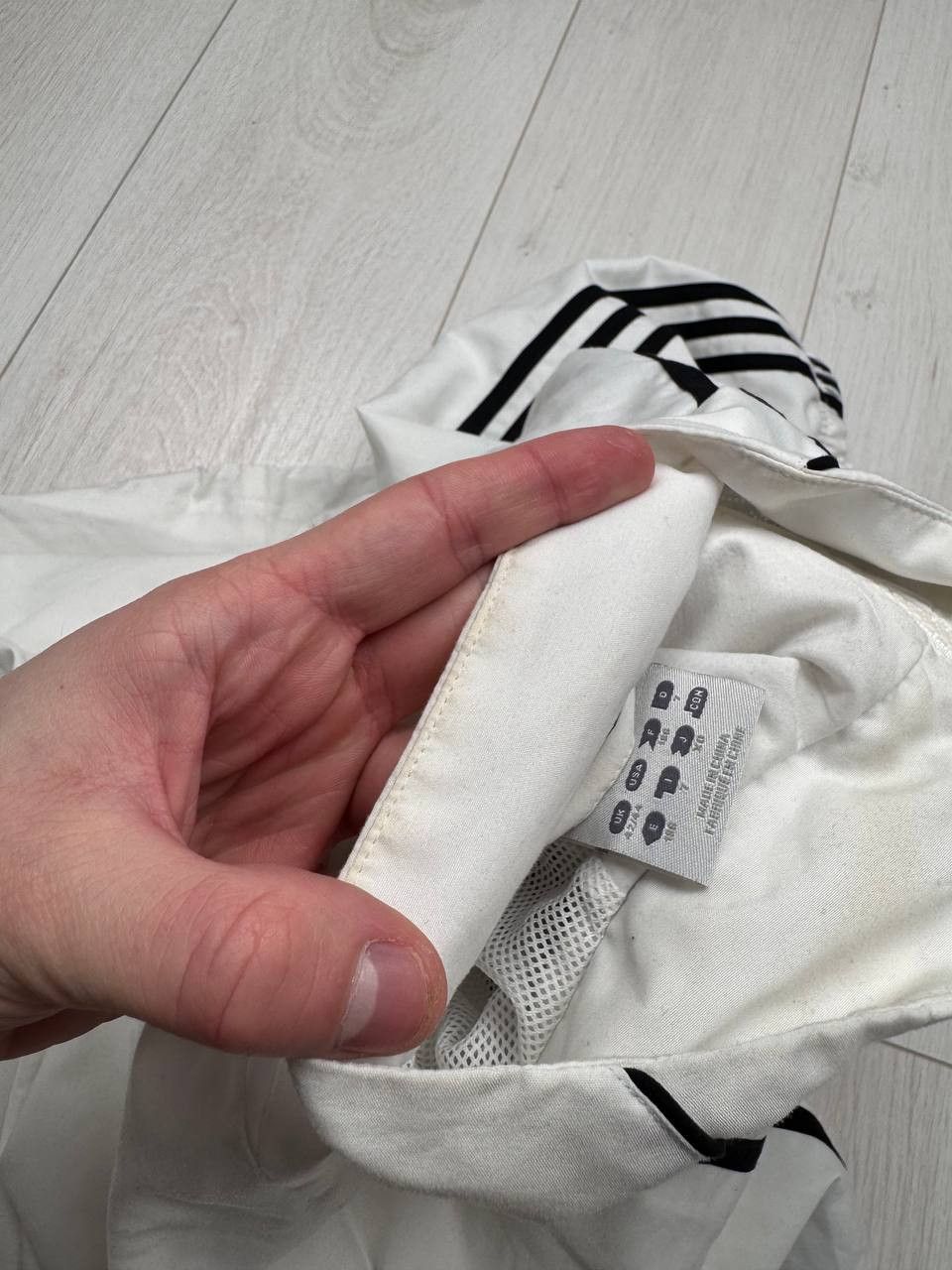 Adidas × Vintage Stoke City Jacket With Zipped White Adidas Mens Size L Size US L / EU 52-54 / 3 - 14 Thumbnail