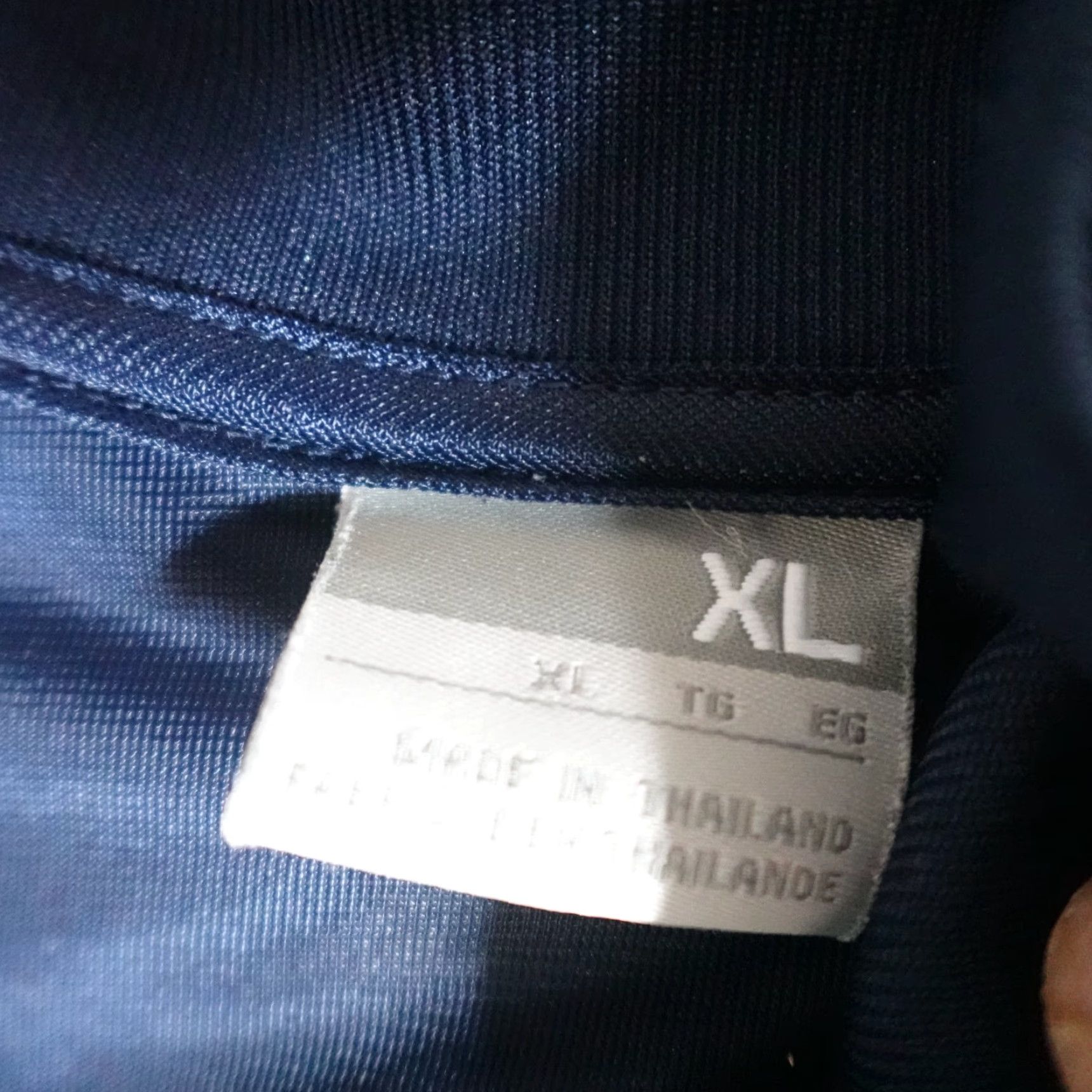 Nike VINTAGE Nike Jacket Large Blue Full Zip Gray Tag Track Warm Up Mens Size US L / EU 52-54 / 3 - 5 Thumbnail