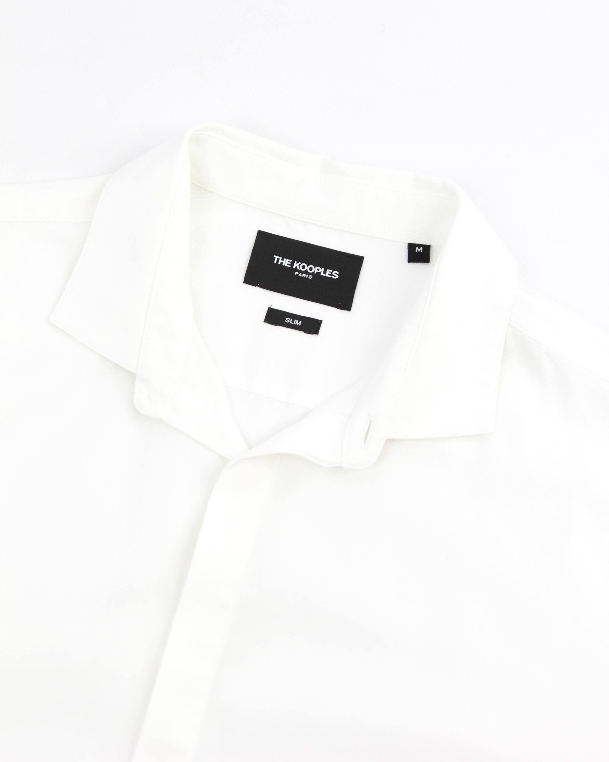 The Kooples THE KOOPLES PARIS White Slim Shirt Size US M / EU 48-50 / 2 - 8 Thumbnail