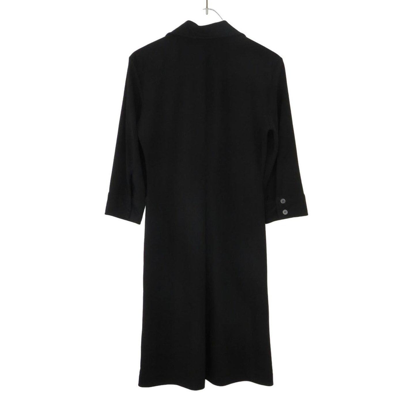 Express Express Black Button Down Long Sleeve Dress Classic Small Size S / US 4 / IT 40 - 3 Thumbnail