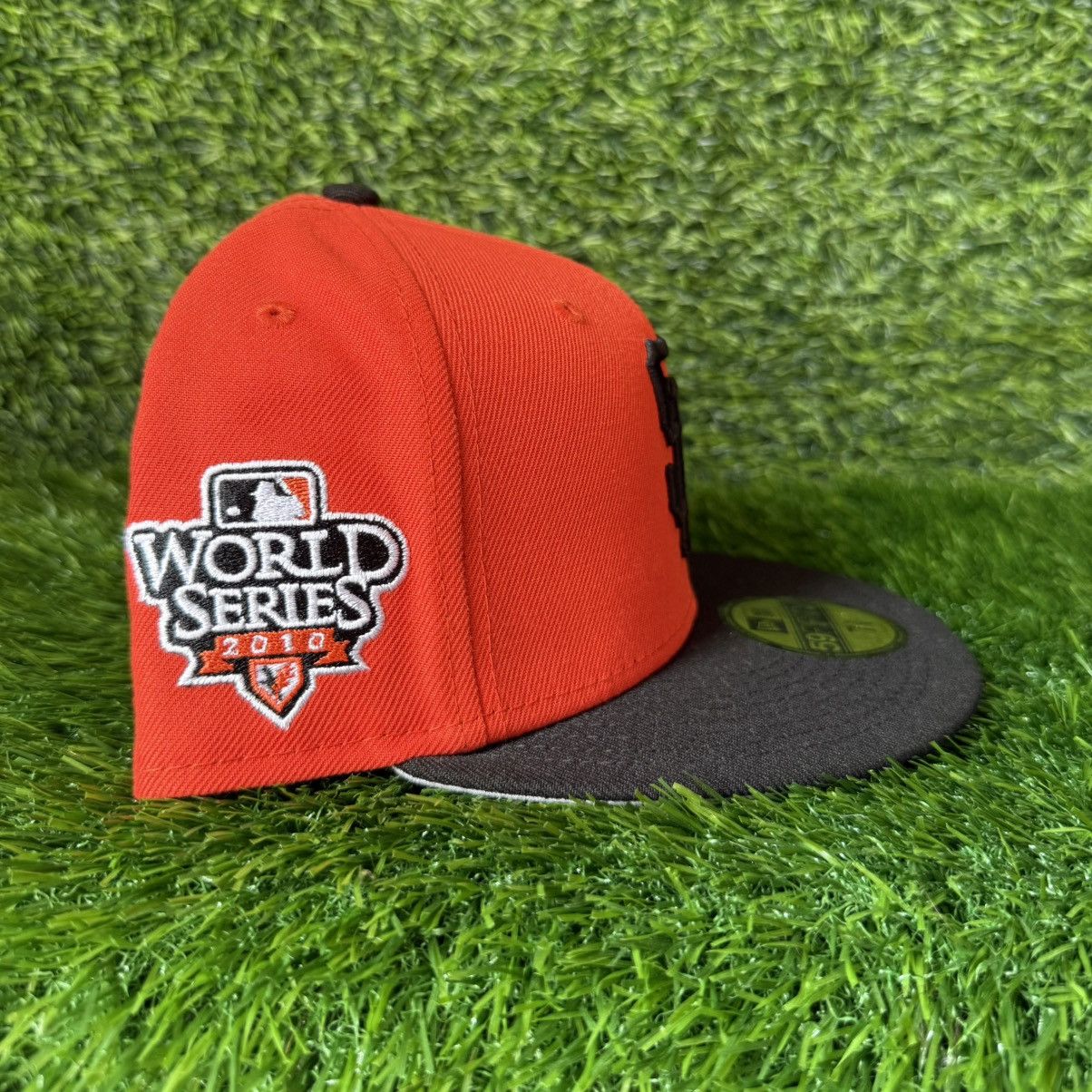 New Era SF Giants 2010 World Series Fitted Hat Size ONE SIZE - 5 Thumbnail