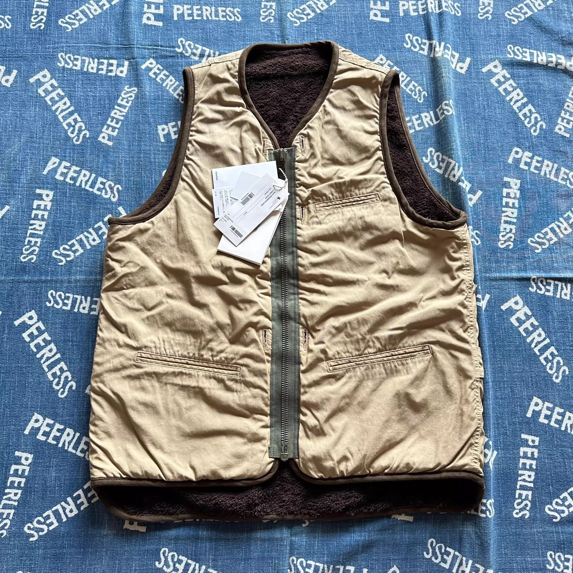 Visvim visvim cd iris liner vest contrary dept 20aw | Grailed