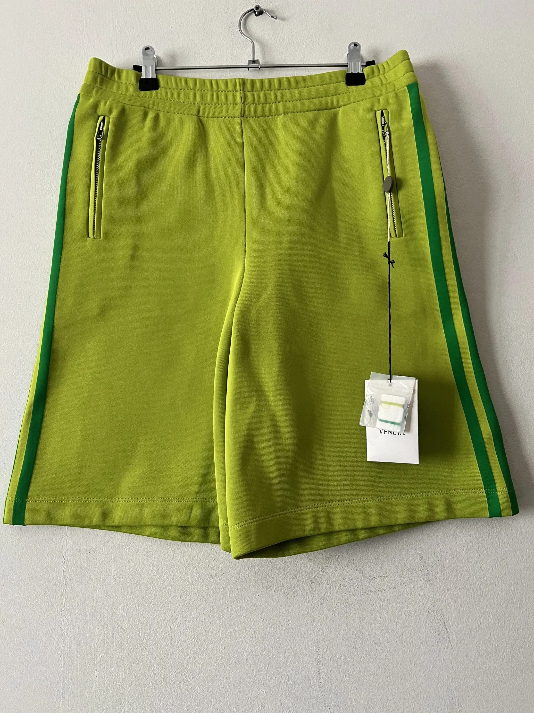 Bottega Veneta Set Sweatshirt+Bermuda Lime Green Size US M / EU 48-50 / 2 - 5 Thumbnail