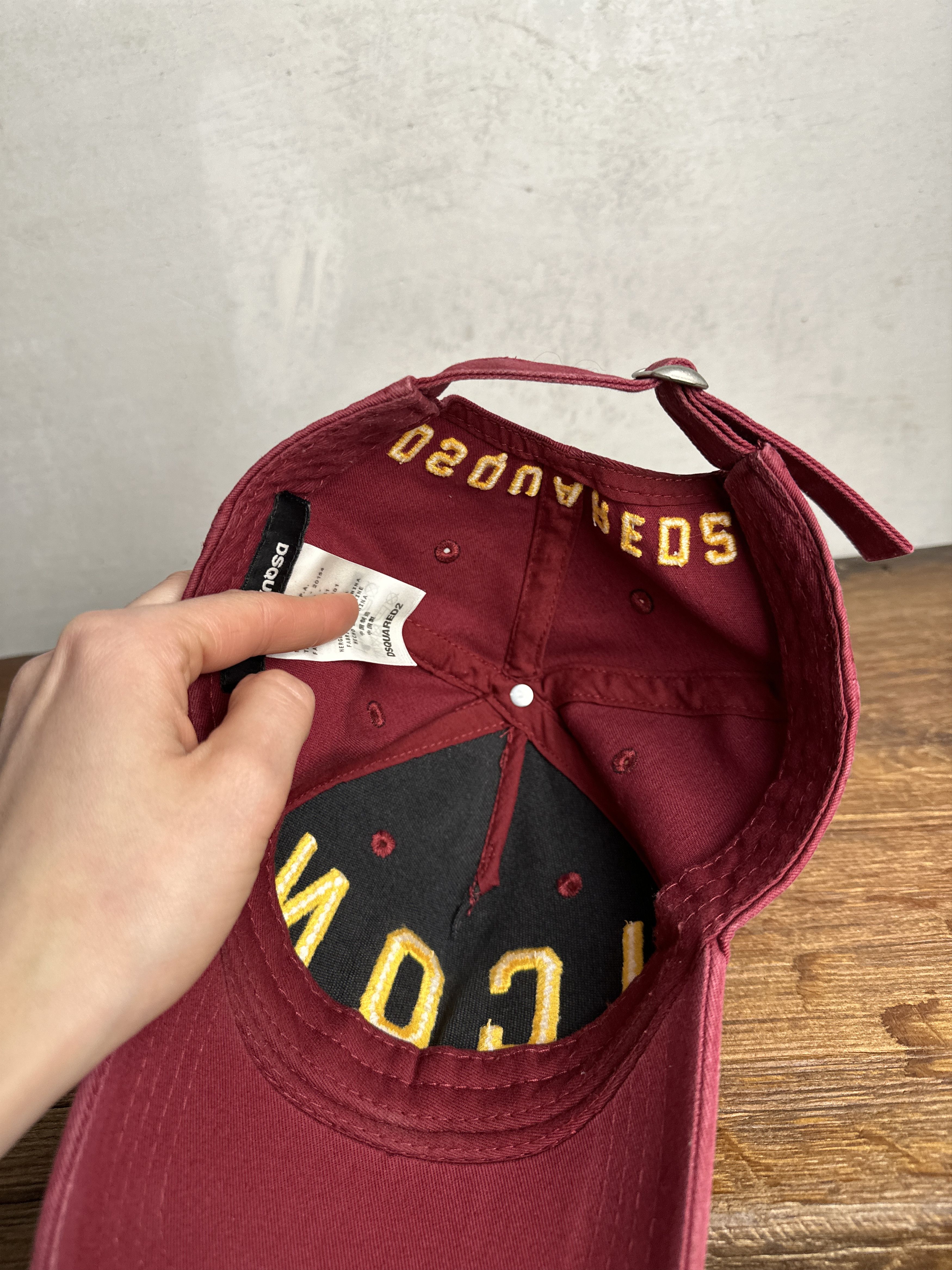 Dsquared2 Dsquared2 'ICON' Embroidered Logo Cap Size ONE SIZE - 9 Thumbnail