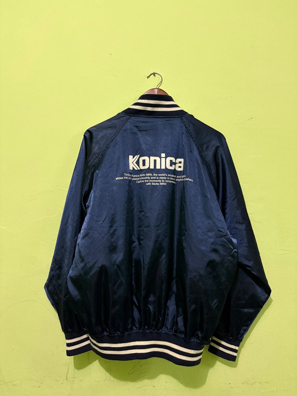 Vintage Vtg 90’s Konica Camera Mini Nylon Jacket Promo Design Size US M / EU 48-50 / 2 - 6 Thumbnail