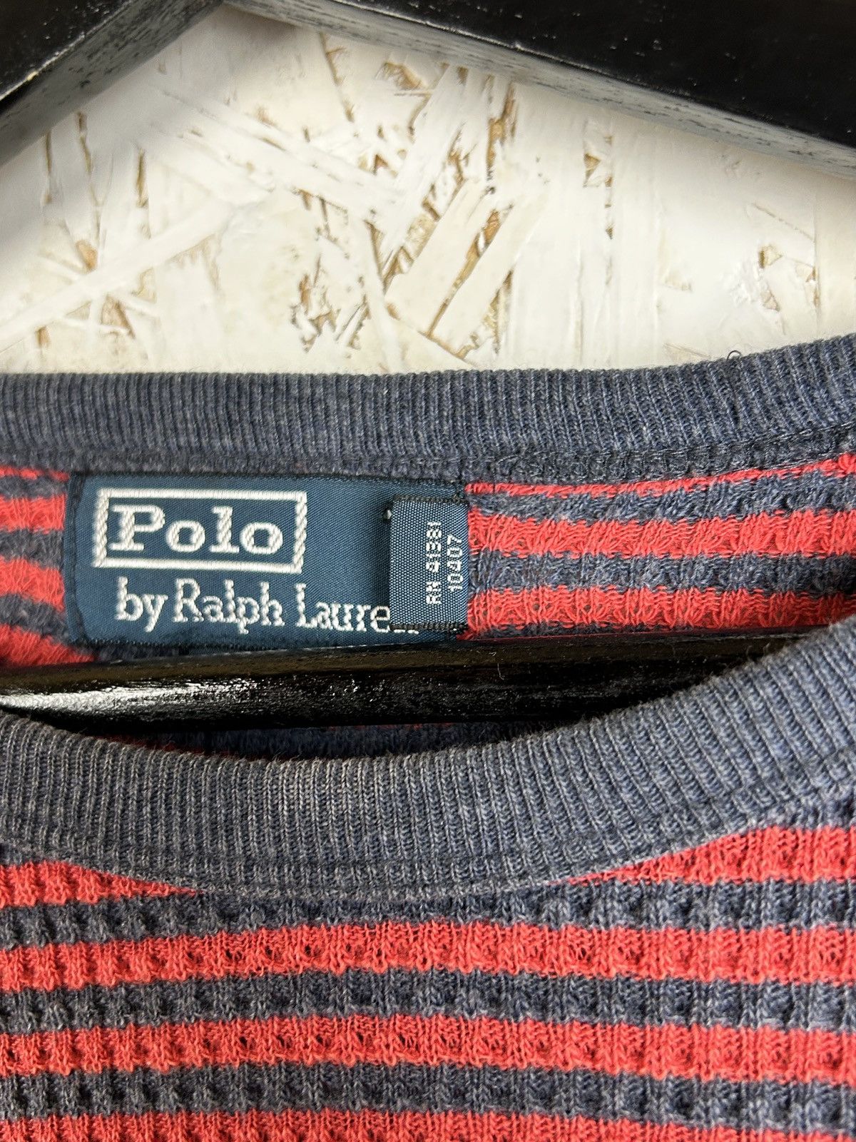 Vintage Vintage Polo By Ralph Lauren Thermal Waffle Long Sleeve Size US M / EU 48-50 / 2 - 9 Thumbnail