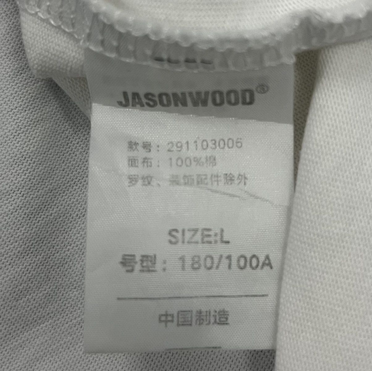 Japanese Brand × Vintage VINTAGE JASONWOOD CHRONO CROSS SHIRT Size US L / EU 52-54 / 3 - 8 Thumbnail