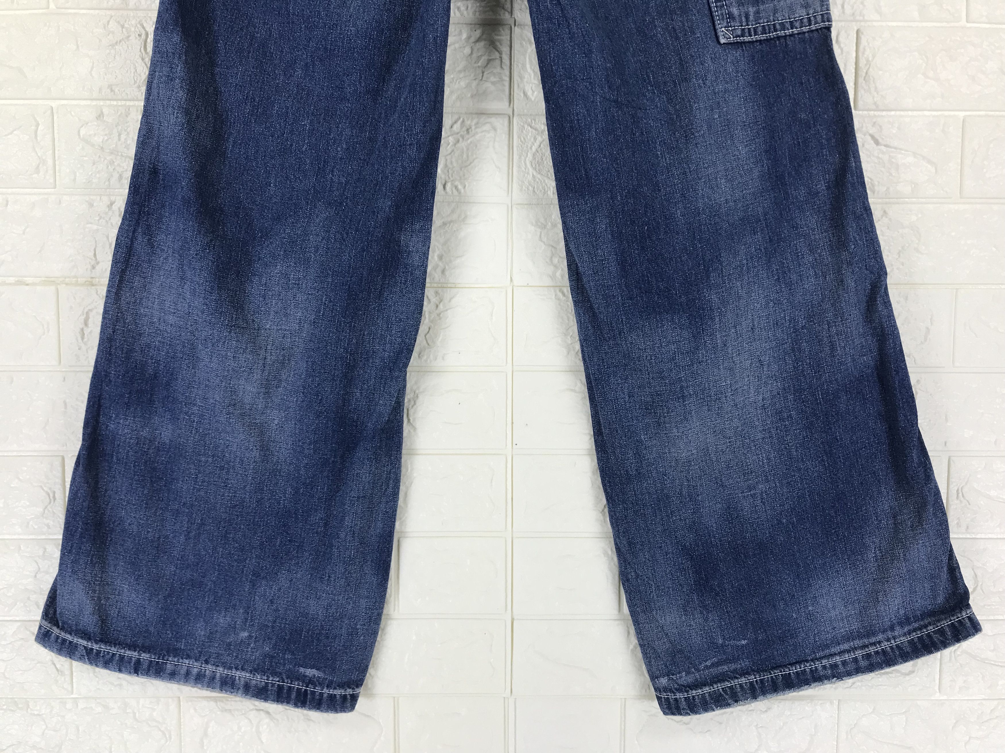 Johnbull Vintage Johnbull Kojima Japan Carpenter Wide Leg Denim Size 29" - 8 Thumbnail