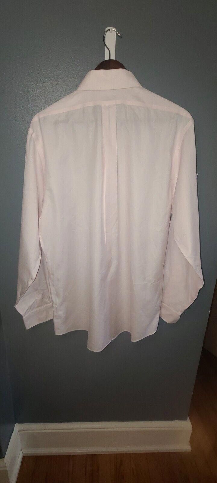 Brooks Brothers Brooks Brothers Regent Slim Fit 16-34 solid pink non iron Size 38R - 8 Thumbnail