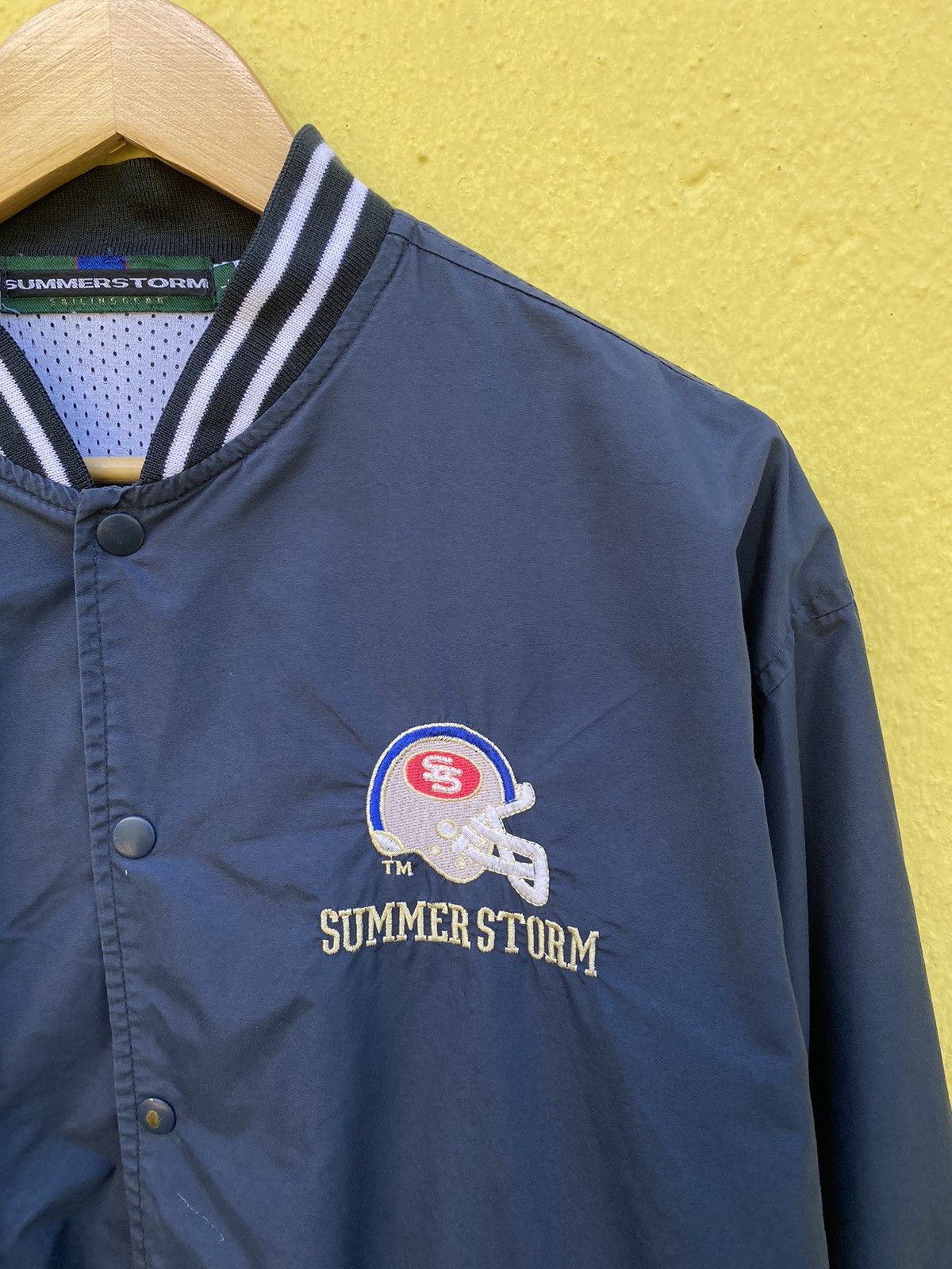 Vintage Vintage Summer storm football varsity jacket Size US L / EU 52-54 / 3 - 6 Thumbnail