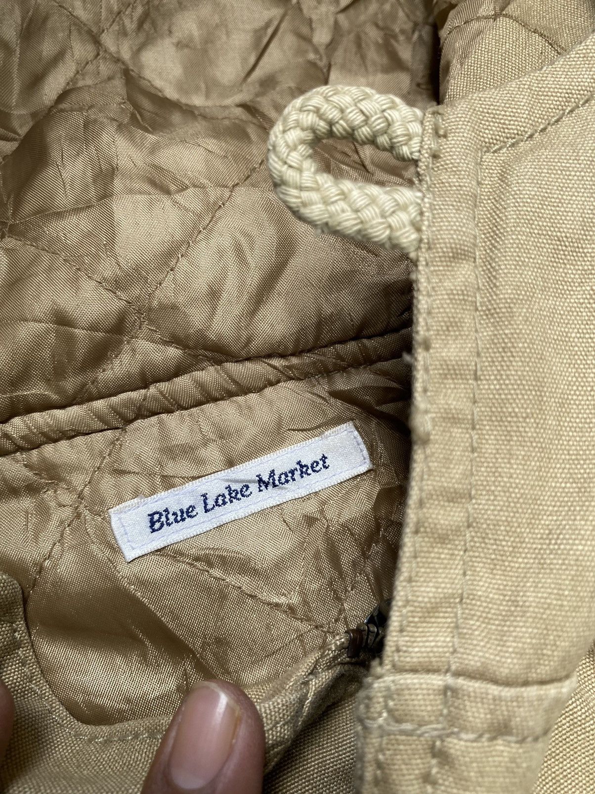 If Six Was Nine × KMRii × Le Grande Bleu (L.G.B.) 90’s Blue Lake Marker - Fur Hoodie Jacket Lgb ifsixwas Style Size US M / EU 48-50 / 2 - 4 Thumbnail
