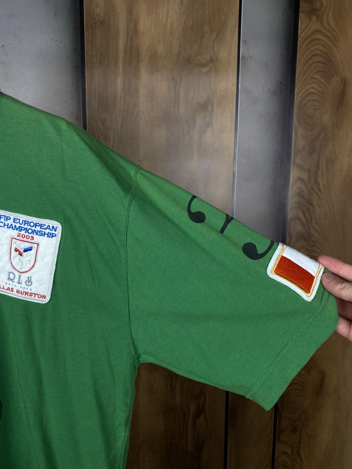 La Martina 🎠Vintage 90s Polo T-Shirt La Martina Racing Ireland VTG Tee🎠 Size US XL / EU 56 / 4 - 8 Thumbnail