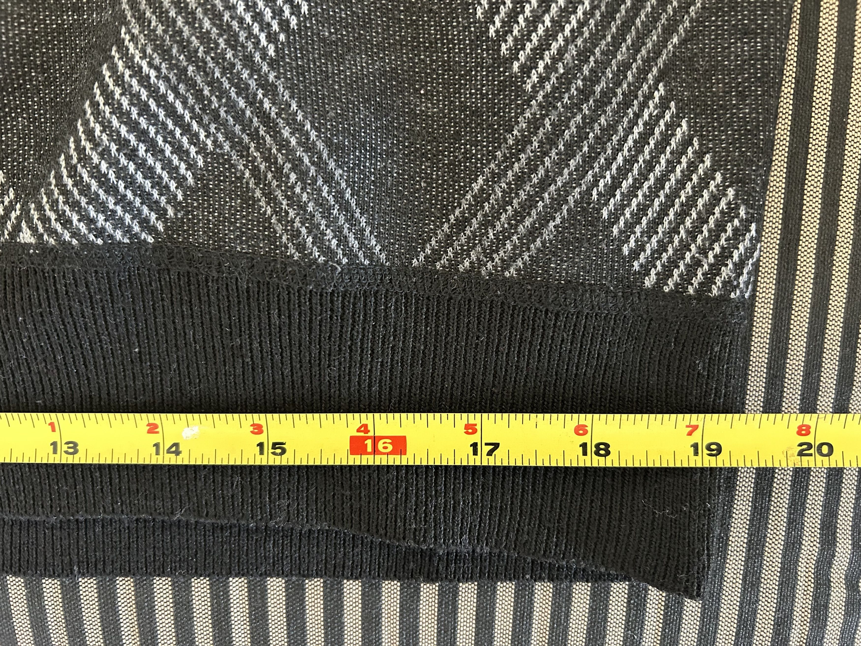 Other Black/Gray Check Argyle 1/4 Zip Sweater L Red Rhino Pull Size US L / EU 52-54 / 3 - 7 Thumbnail