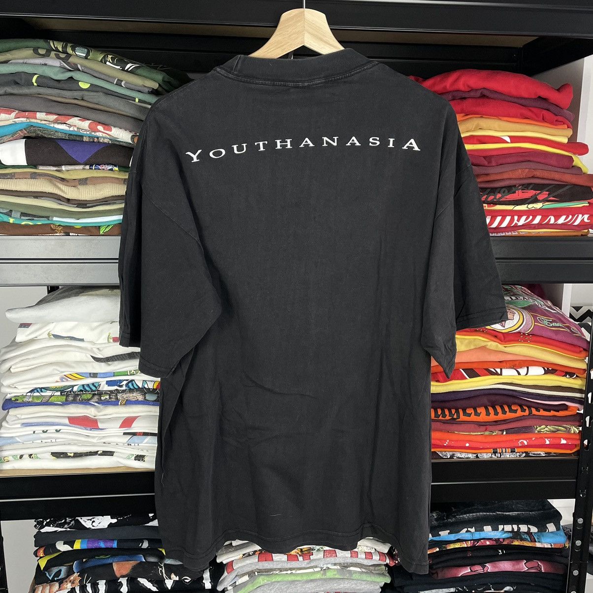 Band Tees × Megadeth × Vintage Vintage 1994 MEGADETH Youthanasia T shirt tee 90s metal rock Size US XL / EU 56 / 4 - 2 Thumbnail