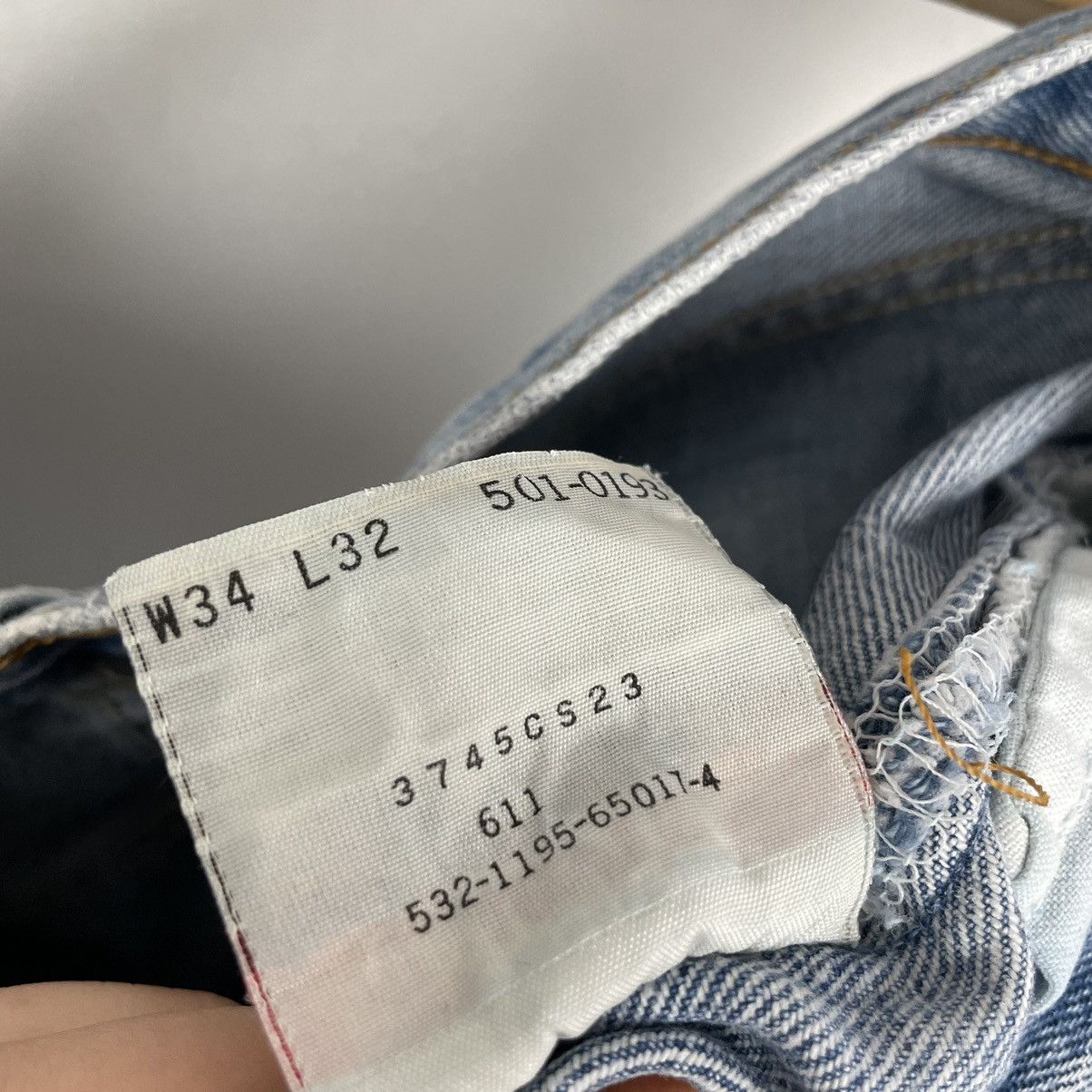 Levi's × Levi's Vintage Clothing × Vintage Levis 501 Vintage Mens red Tab Denim Pants Jeans Size US 34 / EU 50 - 10 Thumbnail