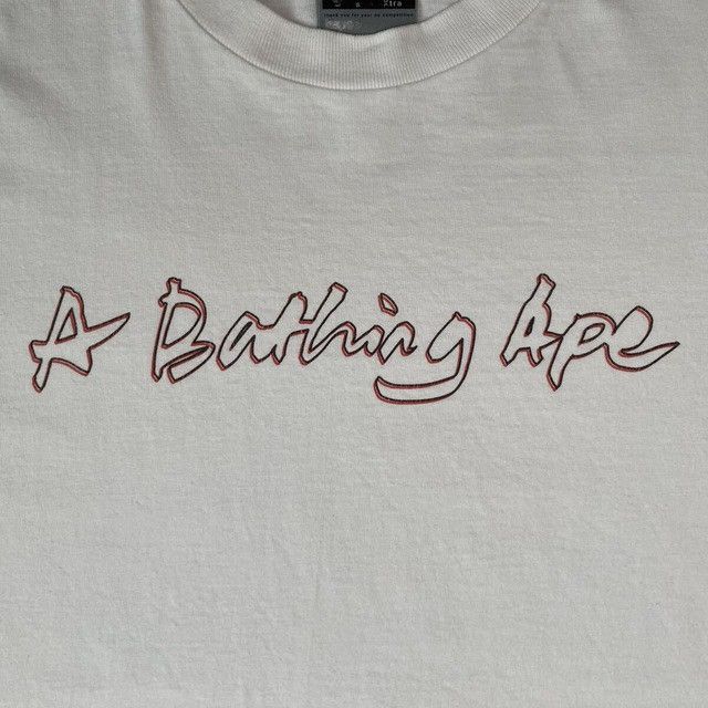 Bape 🔥Vintage🔥 BAPE LOGO T-shirt a bathing ape NIGO Size US S / EU 44-46 / 1 - 3 Thumbnail