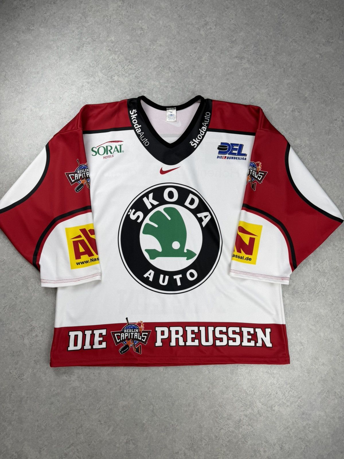 Nike Berlin Capitals Mezin #1 Hockey Jersey XL Size US XL / EU 56 / 4 - 1 Thumbnail