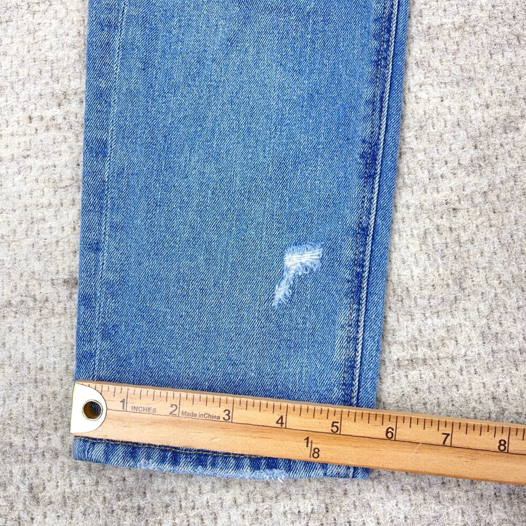 American Eagle Outfitters VINTAGE American Eagle Jeans Women 6 Mom Jean High Waist Ripped Distressed Baggy N Size 28" / US 6 / IT 42 - 5 Thumbnail