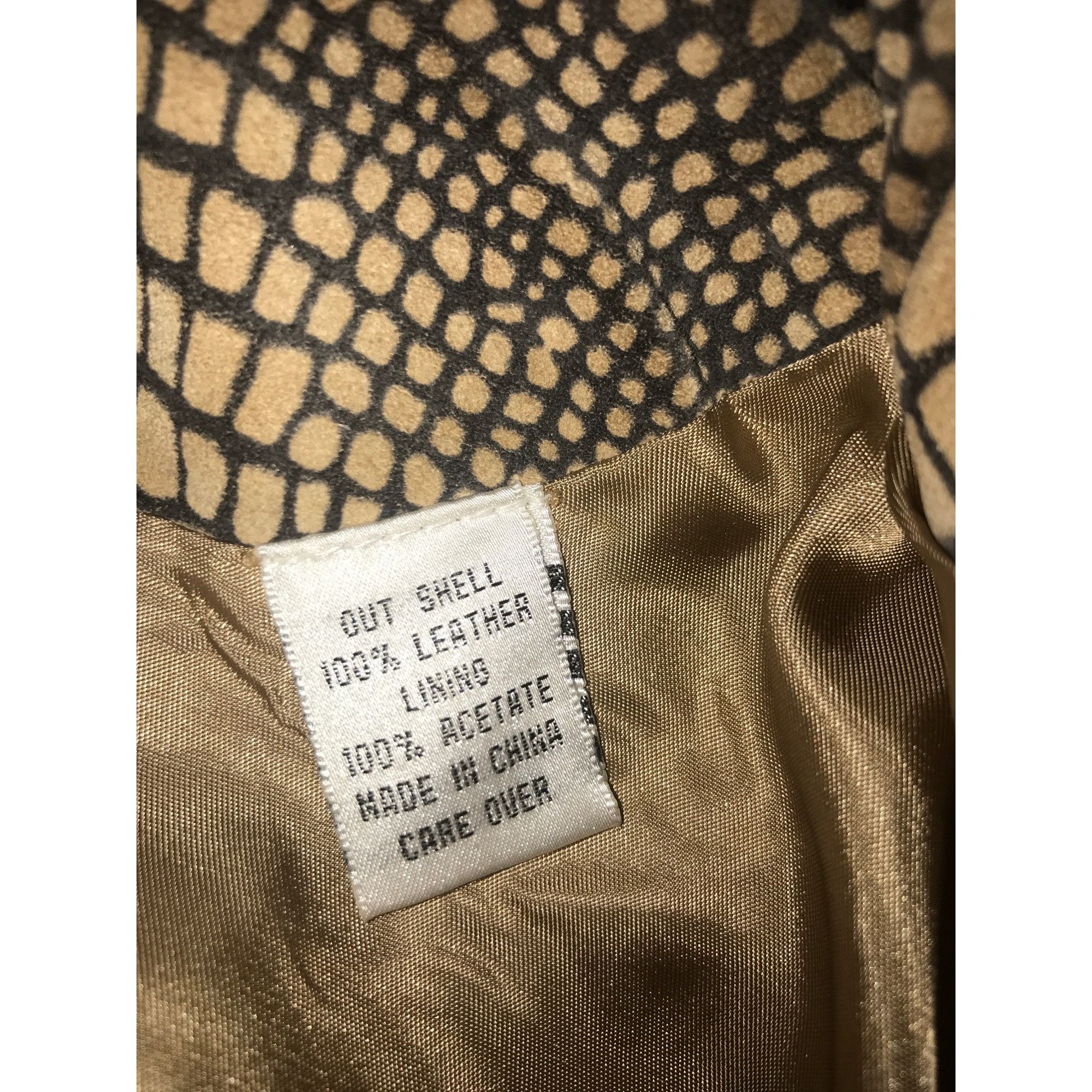 Vintage Vakko Sport Women's Reptile Print Chic Suede Blazer Size XL / US 12-14 / IT 48-50 - 9 Thumbnail